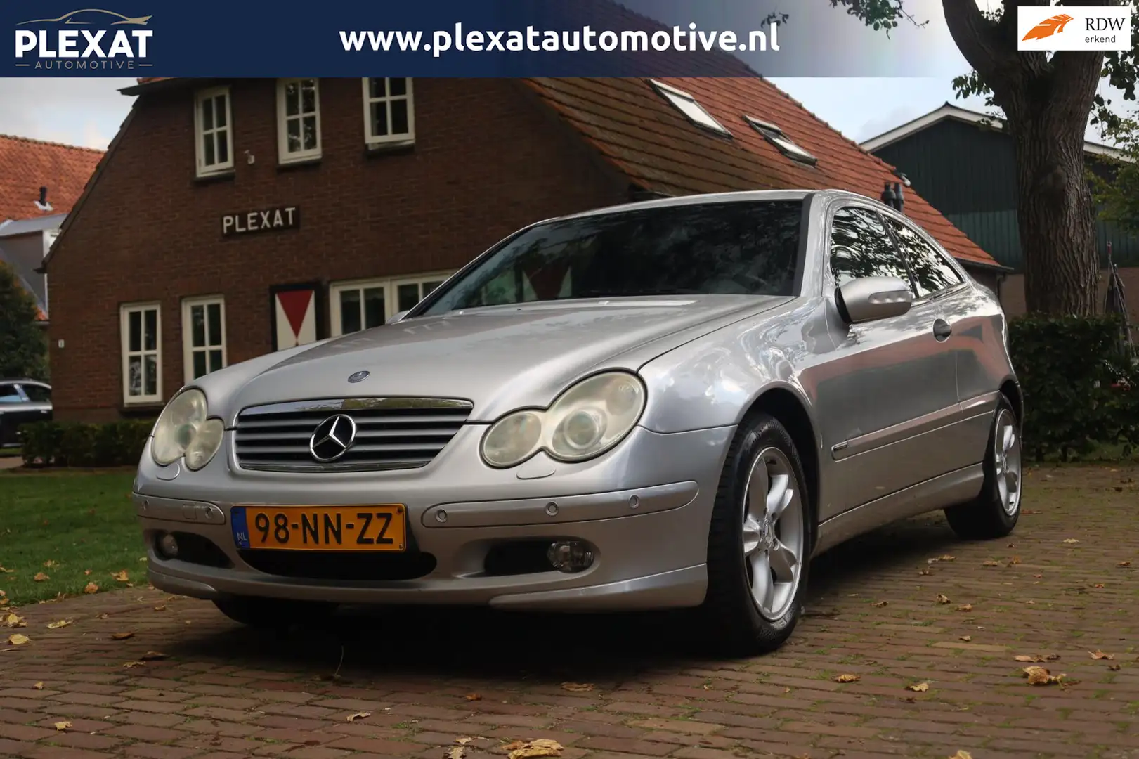 Mercedes-Benz C 180 Sportcoupé K.| Keurig Onderhouden | Xenon Verlicht Grijs - 1