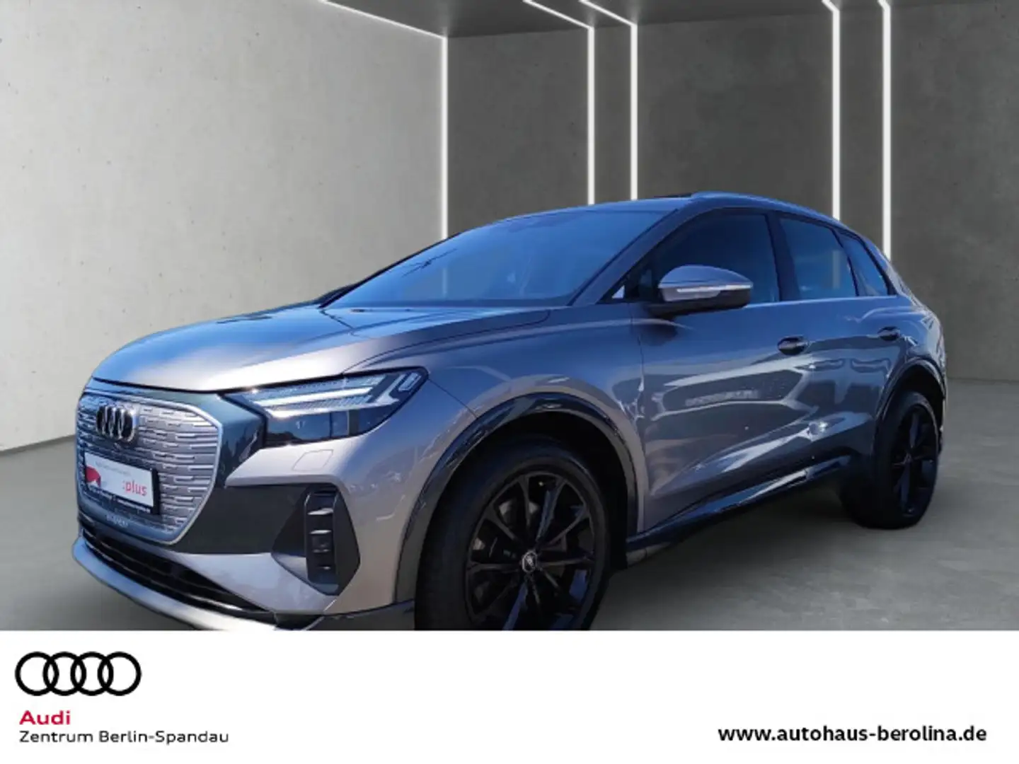 Audi Q4 e-tron 45 qu. S line int. *MATRIX*AR-HuD*ACC* Grau - 1