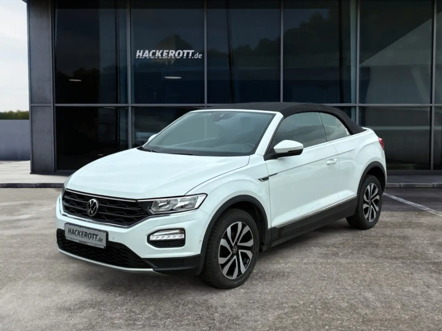 Volkswagen T-Roc Cabriolet 1.0 TSI App Connect PDC v+h Klimaa. Blanco - 1