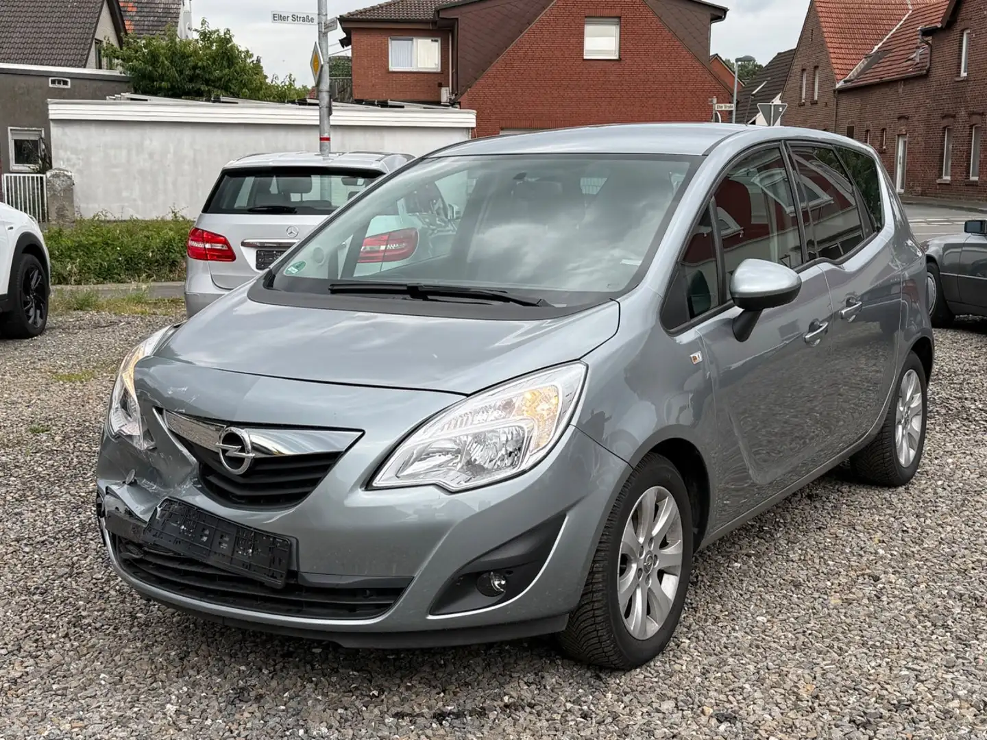 Opel Meriva B Edition 1.4 Tempomat *WENIG KM* Unfall Zilver - 1