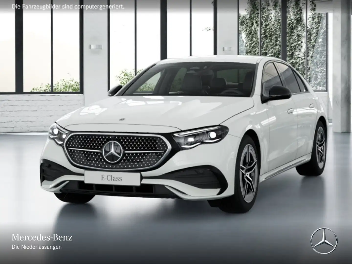 Mercedes-Benz E 200 AMG 360° Distr. Night Spurhalt-Ass Totwinkel Weiß - 2