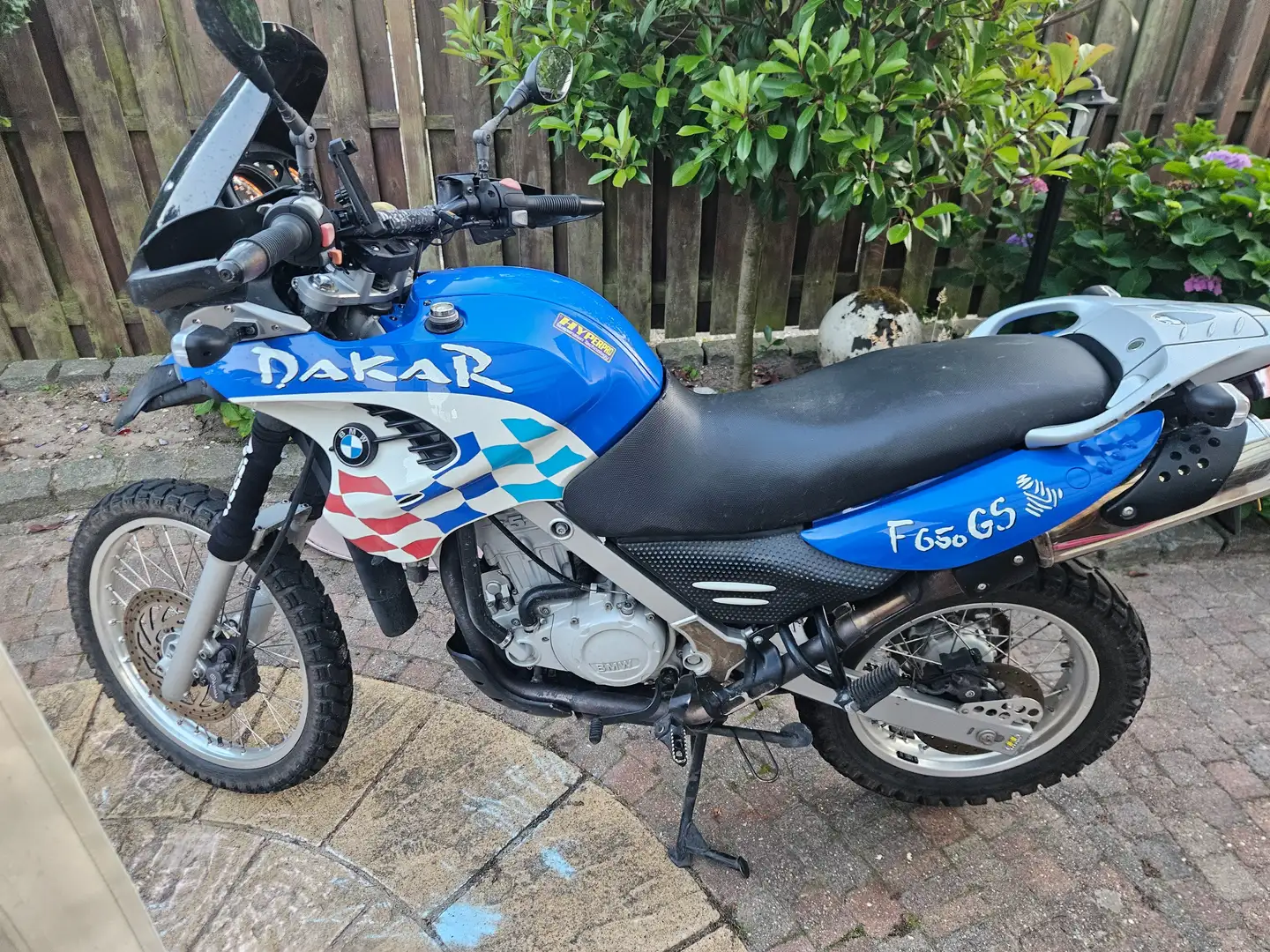 BMW F 650 GS Dakar Bleu - 1