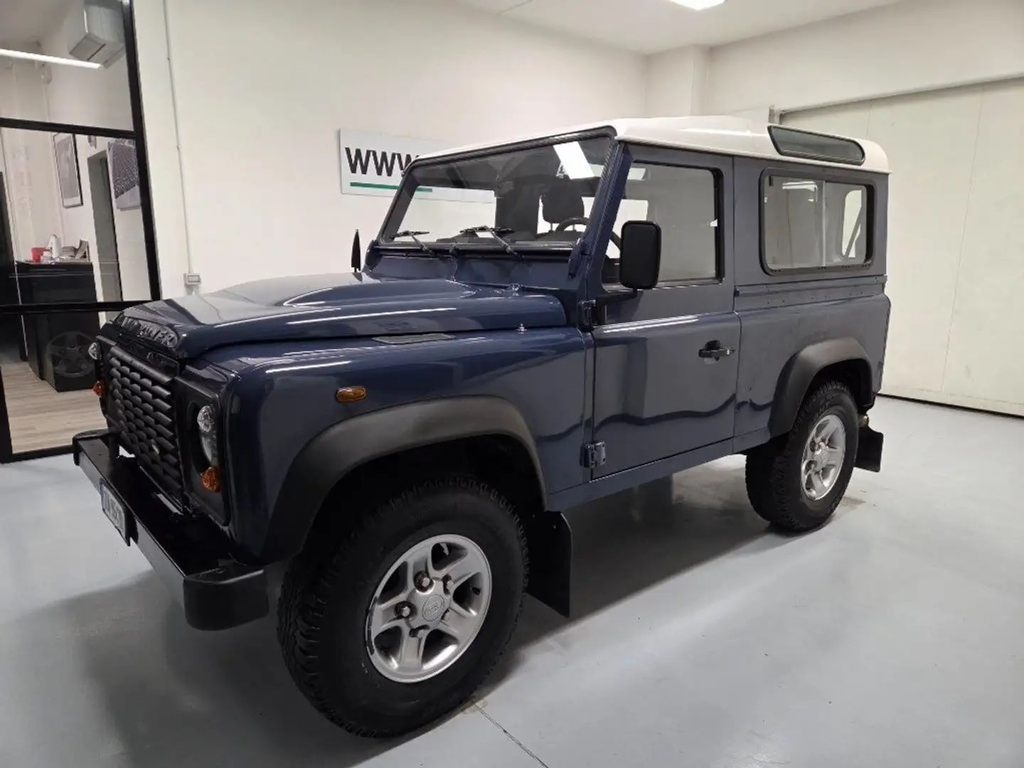 Land Rover Defender 90 2.4 TD4 UNICOPROPIETARIO Blau - 2