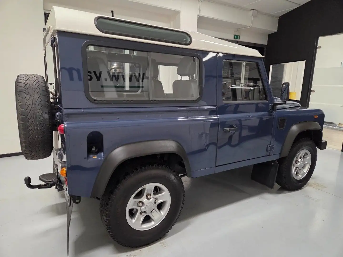 Land Rover Defender 90 2.4 TD4 UNICOPROPIETARIO Blau - 1
