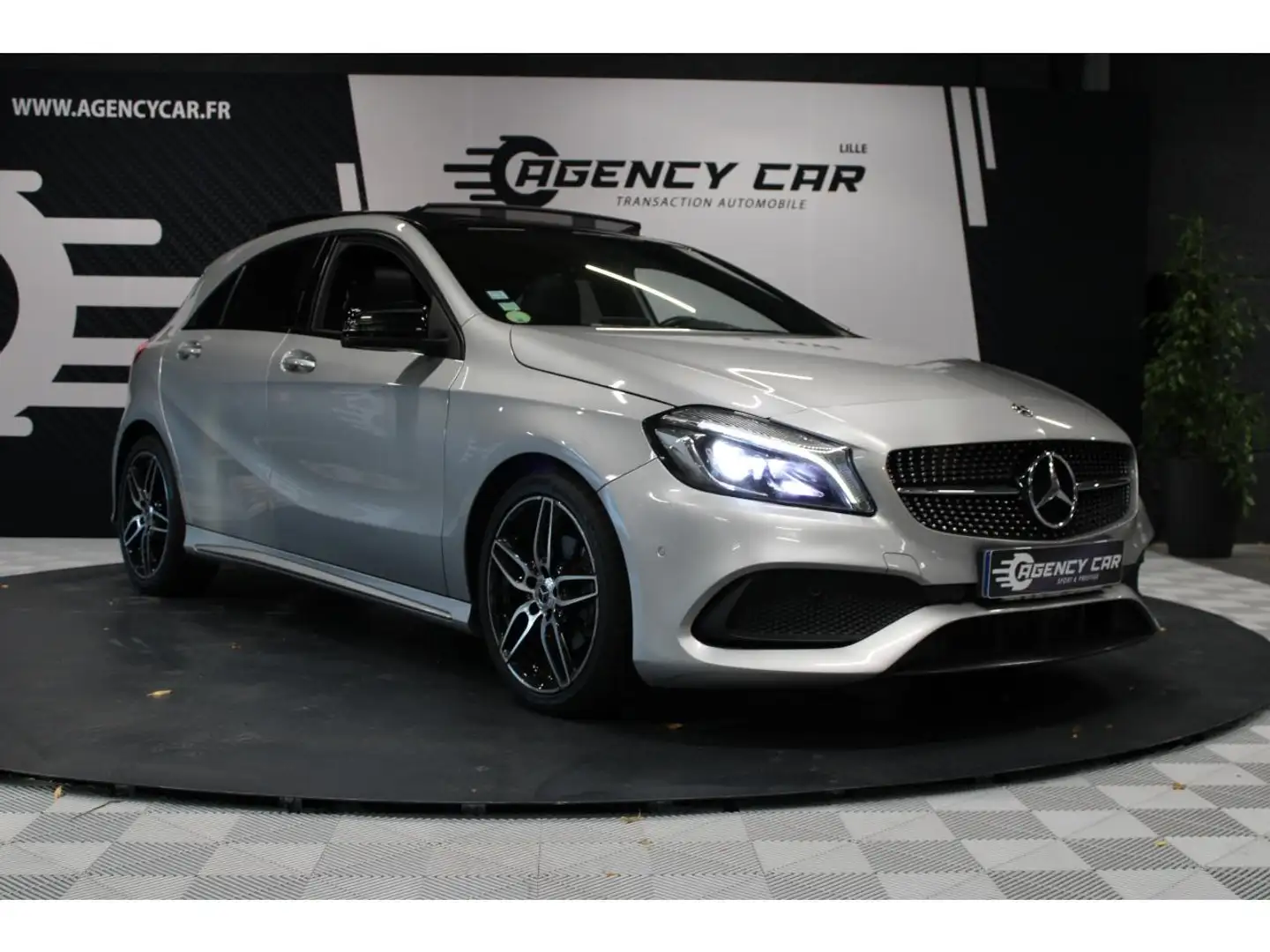Mercedes-Benz A 200 A 200 d  BV 7G-DCT  BERLINE  Fascination PHASE 2 toit ouvrant Grigio - 2