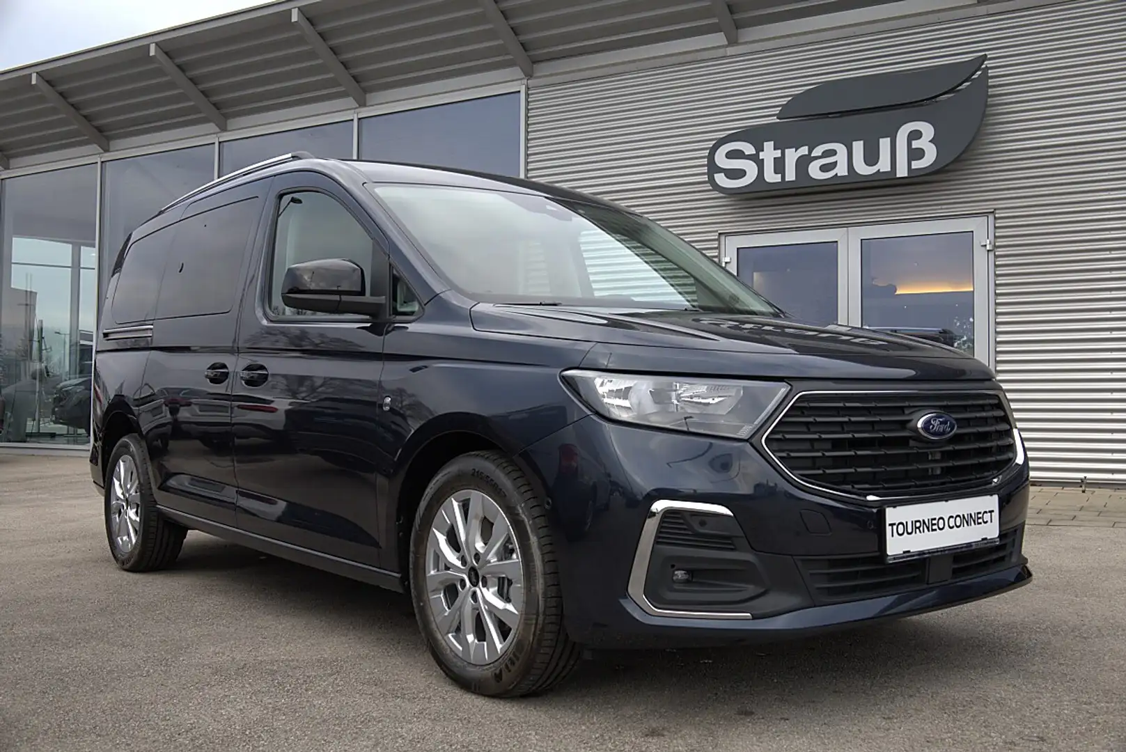 Ford Grand Tourneo Connect 2,0 EcoBlue L2 Titanium Aut. Blau - 1