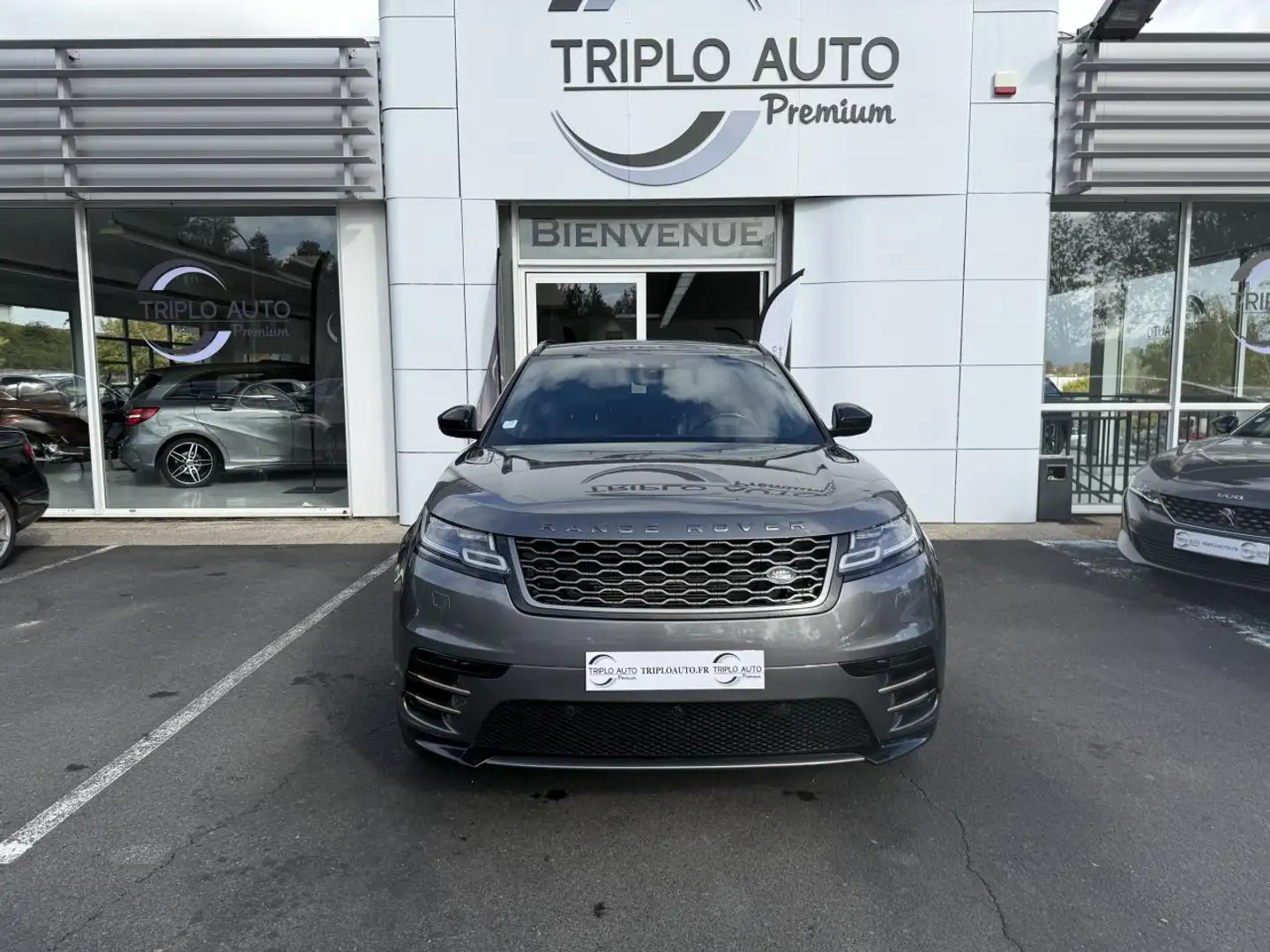 Land Rover Range Rover Velar Range Rover Velar 3.0 V6 D300 - BVA R-Dynamic S GPS + TOIT PANORAMIQUE + CAMERA AR Gris - 2