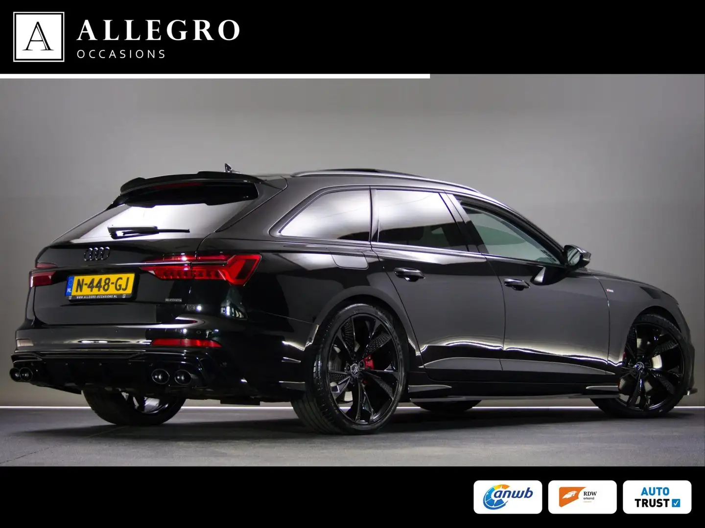 Audi A6 Avant 55 TFSI e quattro Competition S-Line Edition Zwart - 2
