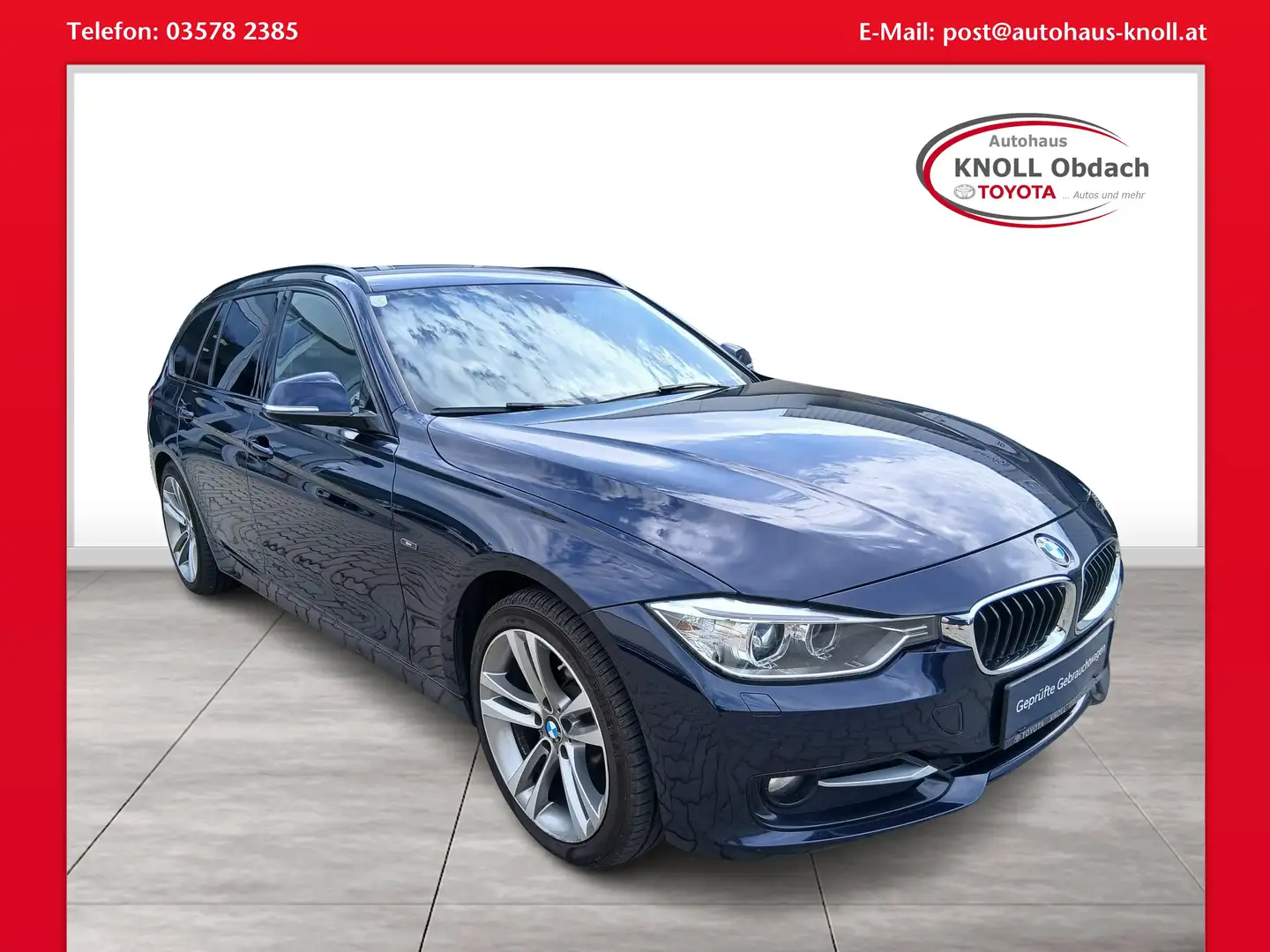 BMW 320 d xDrive Touring F31 N47 Blau - 1