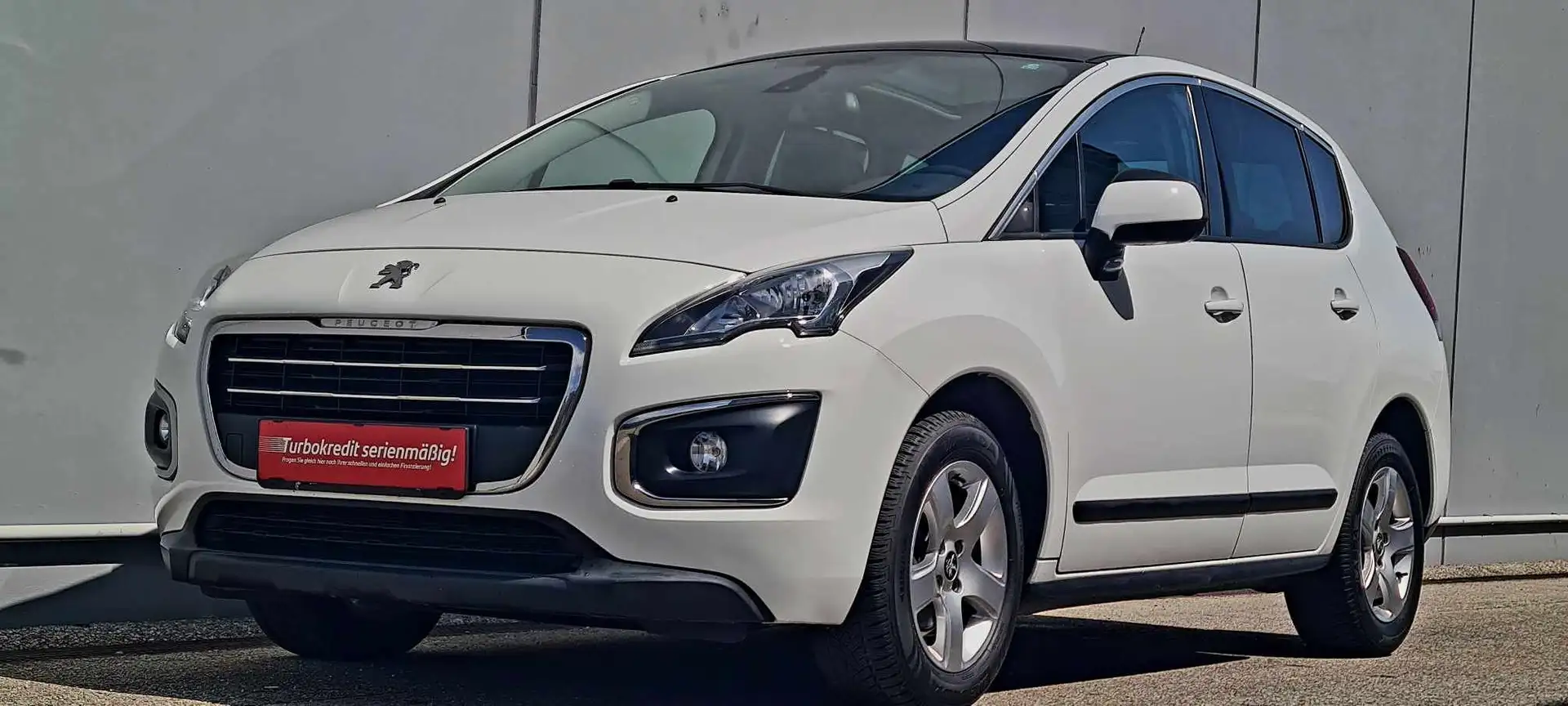 Peugeot 3008 1,6 HDi 115 FAP Professional Line Pickerl 3/2026+4 Wit - 1