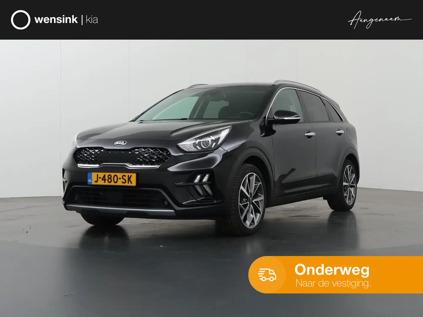 Kia Niro 1.6 GDi Hybrid DynamicPlusLine | Stoel/Stuurwielve Noir - 1