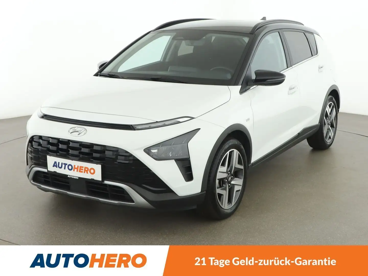 Hyundai BAYON 1.0 T-GDI Mild-Hybrid Trend 2WD Aut. *LED*ACC*SPUR Weiß - 1