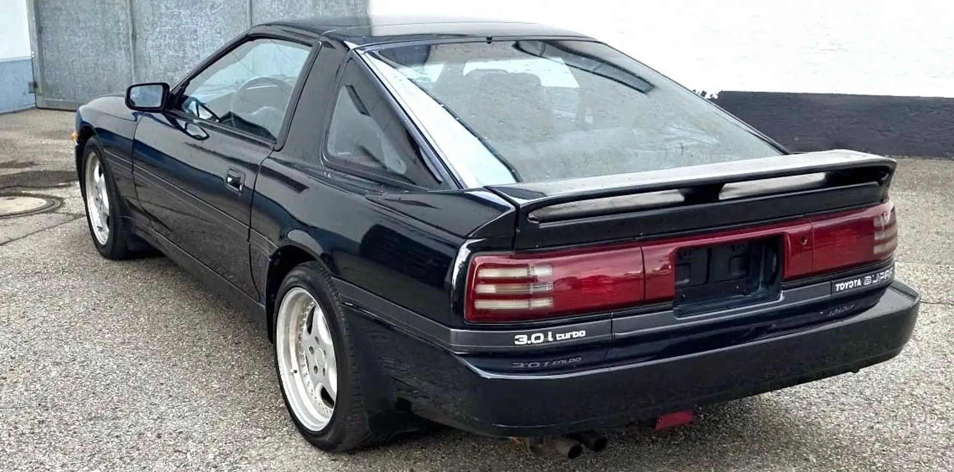Toyota Supra 3.0l Turbo Targa MK3 Tüv NEU+KLİMA! Noir - 2