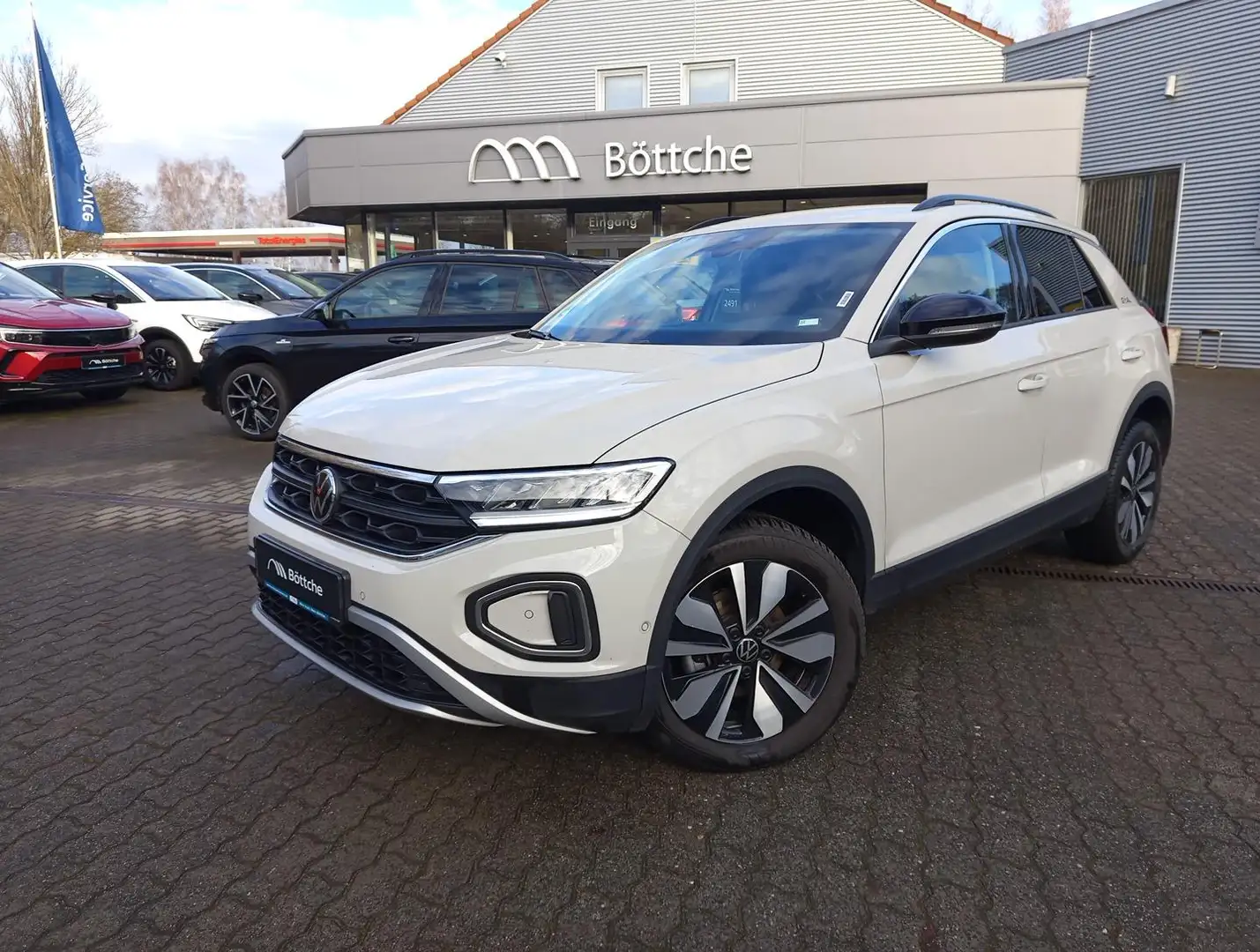 Volkswagen T-Roc Goal 1.5 16V TSI ACT Android Auto Grau - 1