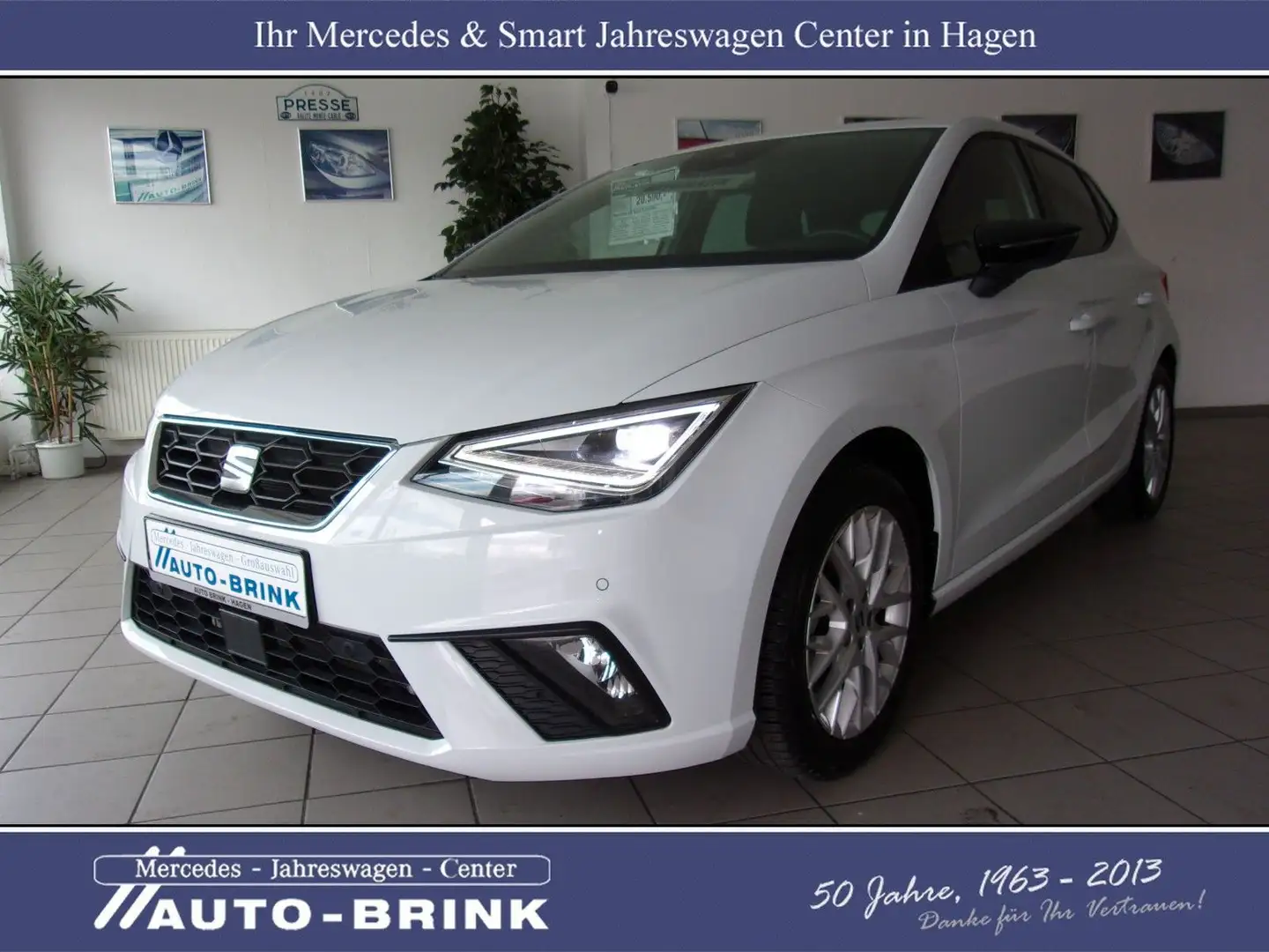 SEAT Ibiza FR 85kW DSG Navi/ACC/LED/PTS/RFK/LED Weiß - 1