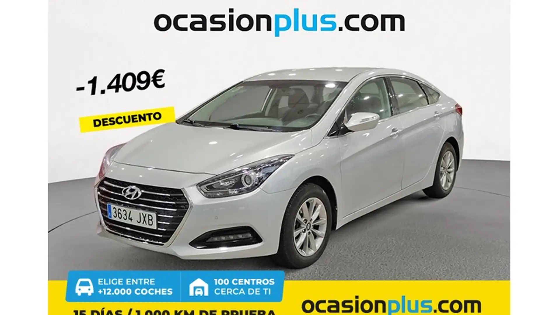 Hyundai i40 1.7CRDI BD Klass 115 Plateado - 1