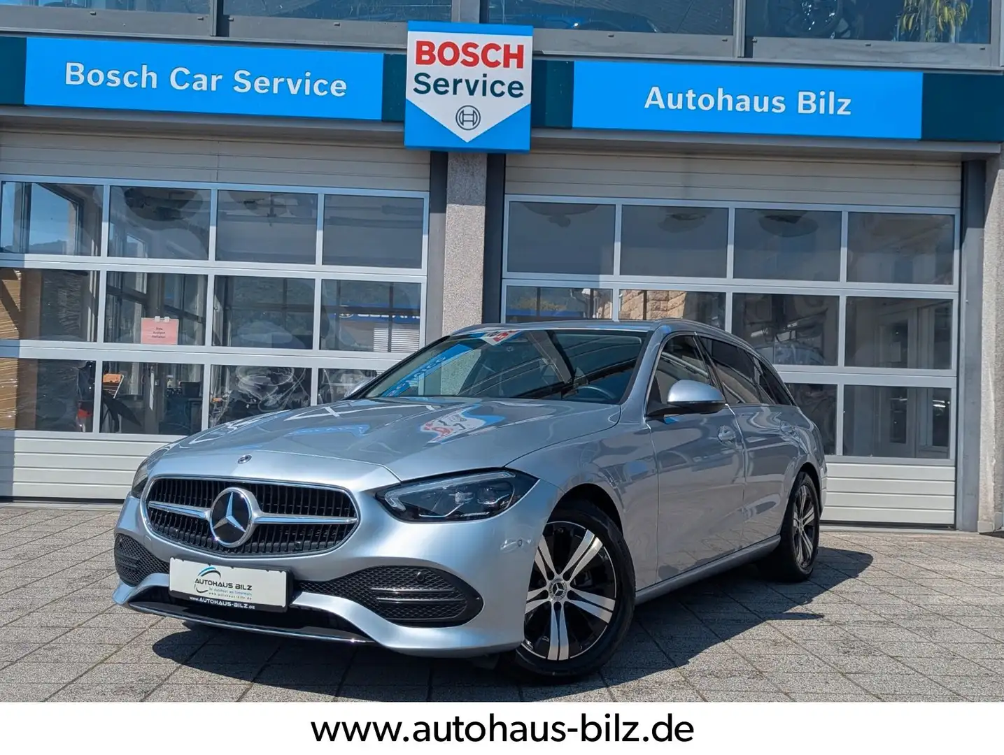 Mercedes-Benz C 180 Avantgarde*AHK*LED*MBUX*Memory*1.Hd.* Silber - 2