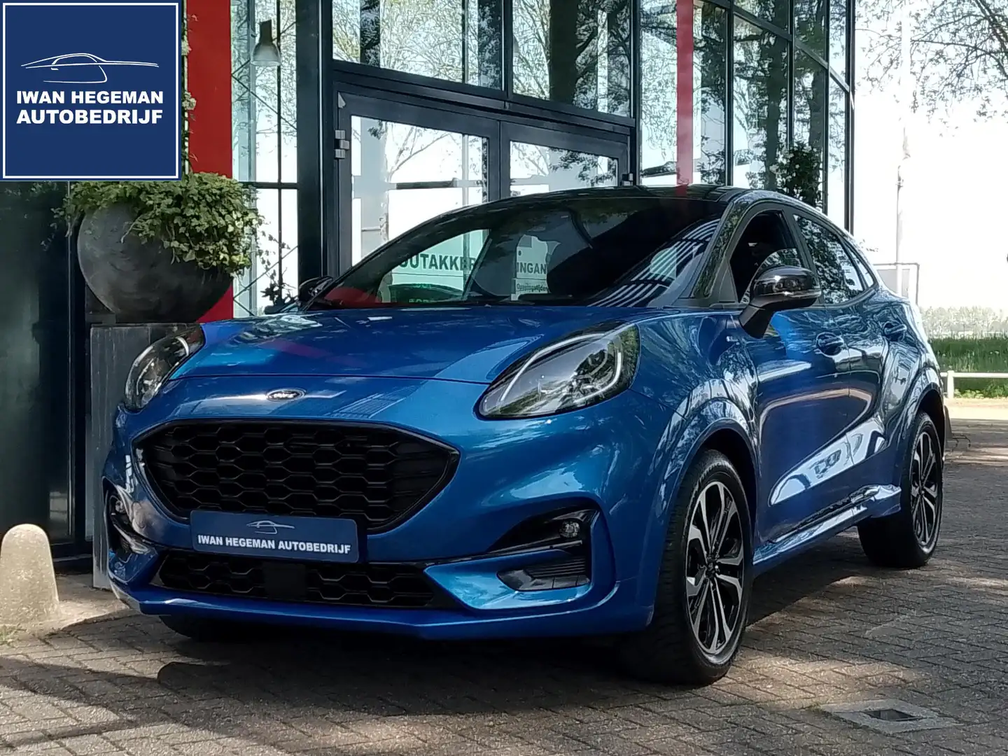Ford Puma 1.0 EcoBoost Hybrid ST-Line | Navi | Airco | LM Ve Blauw - 1