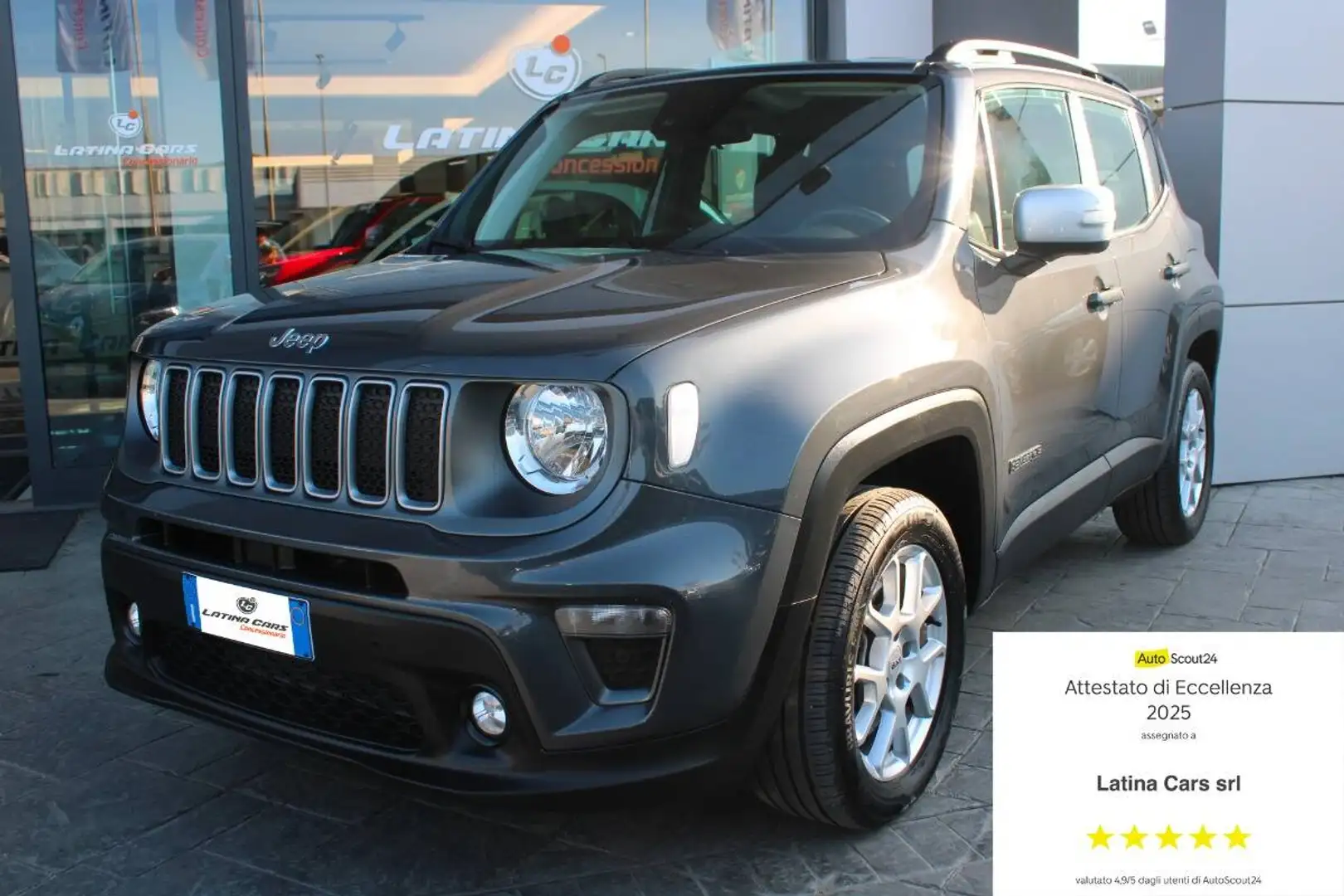 Jeep Renegade 1.3 t4 phev Limited 4xe AUTO con CARPLAY Gris - 1