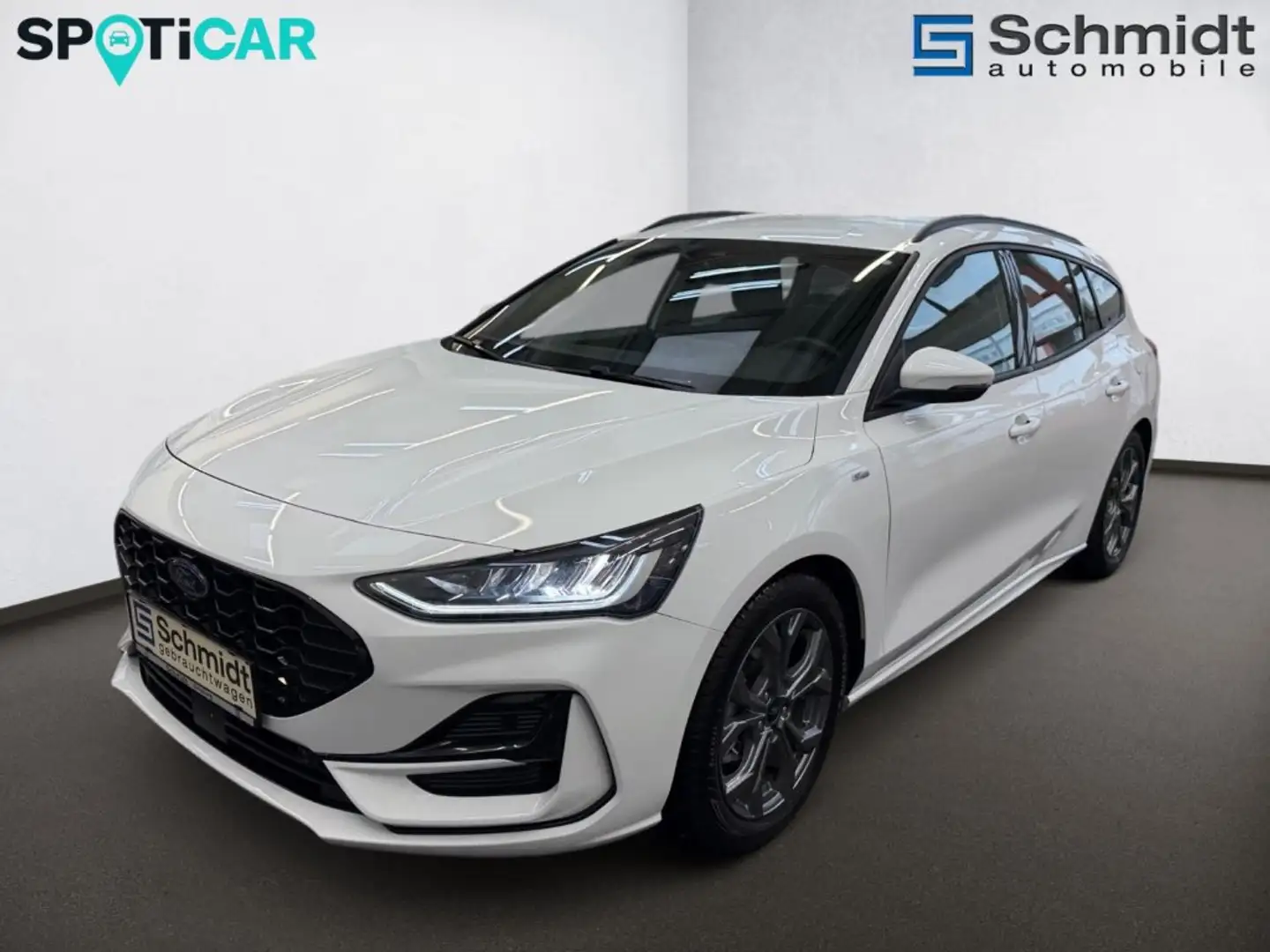 Ford Focus Turnier 1,5 EcoBlue ST-Line Aut. Weiß - 2