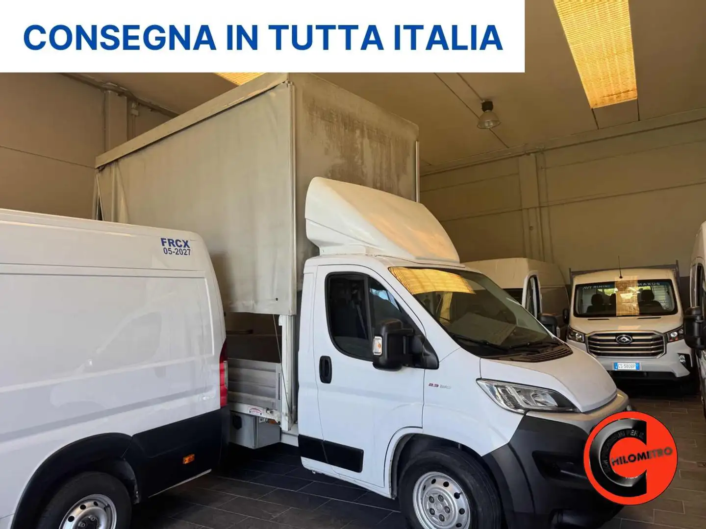 Fiat Ducato MAXI 35 2.3 MJT 150C CENTINA TELONE ALZA E ABBASSA Bianco - 2
