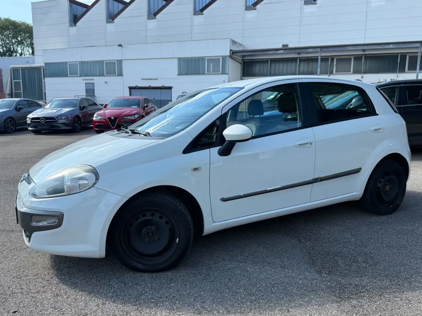 Fiat Punto Evo Dynamic Blanc - 1