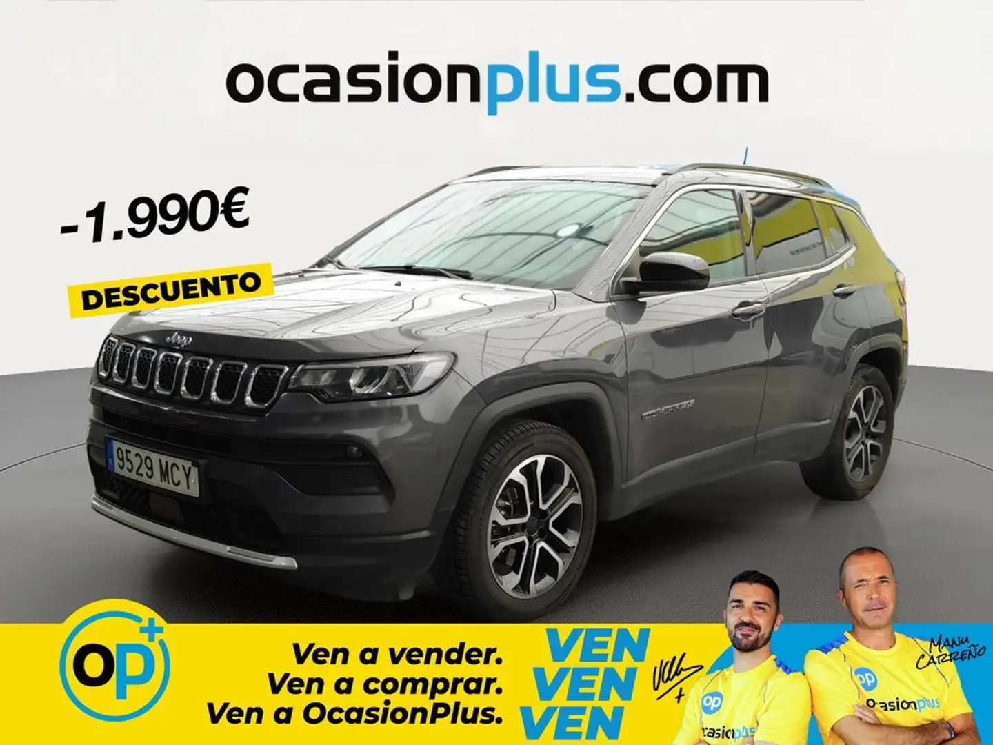 Jeep Compass 1.5 MHEV Limited FWD DCT Gris - 1