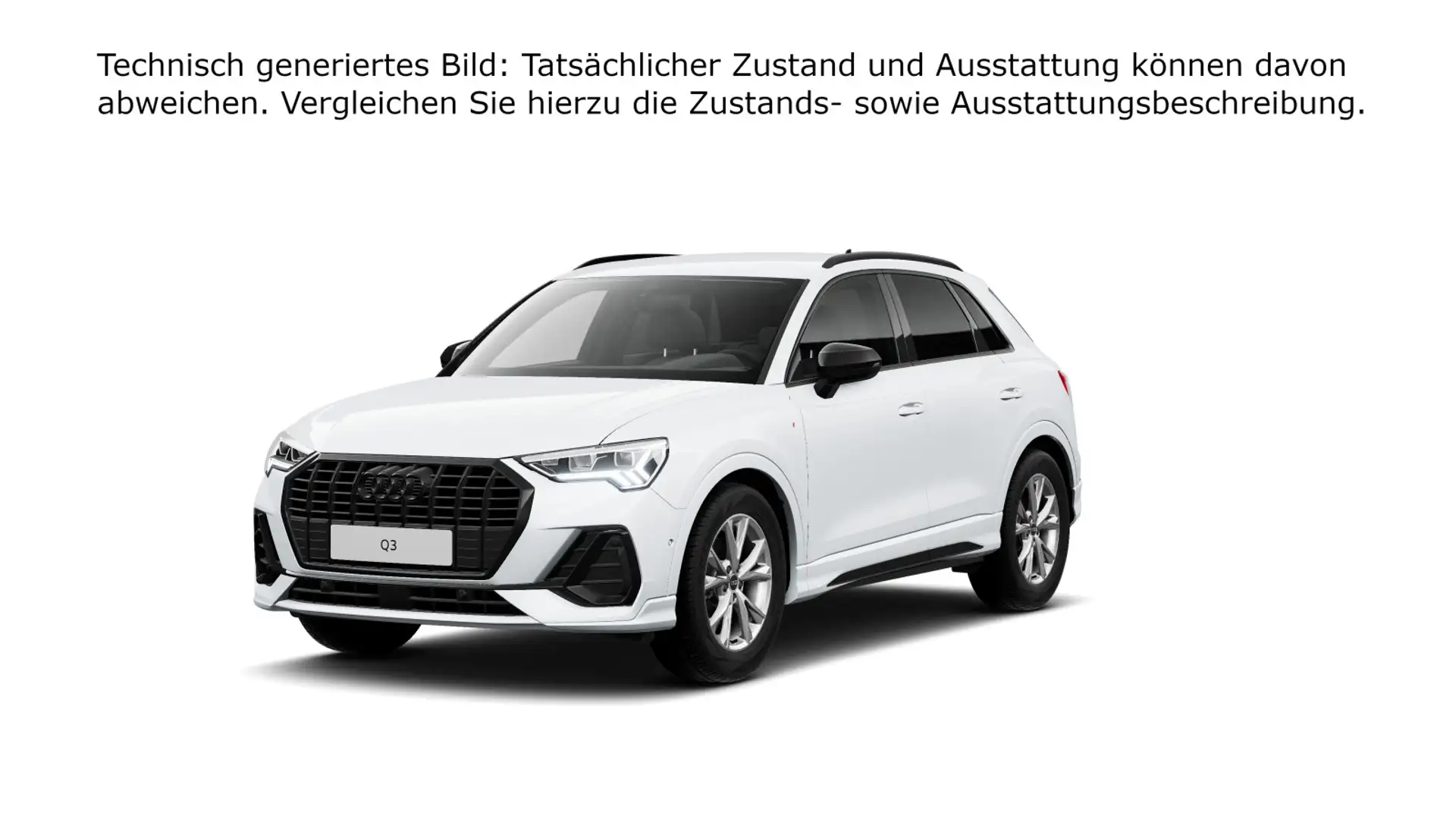 Audi Q3 35 TDI S tronic S line Weiß - 2