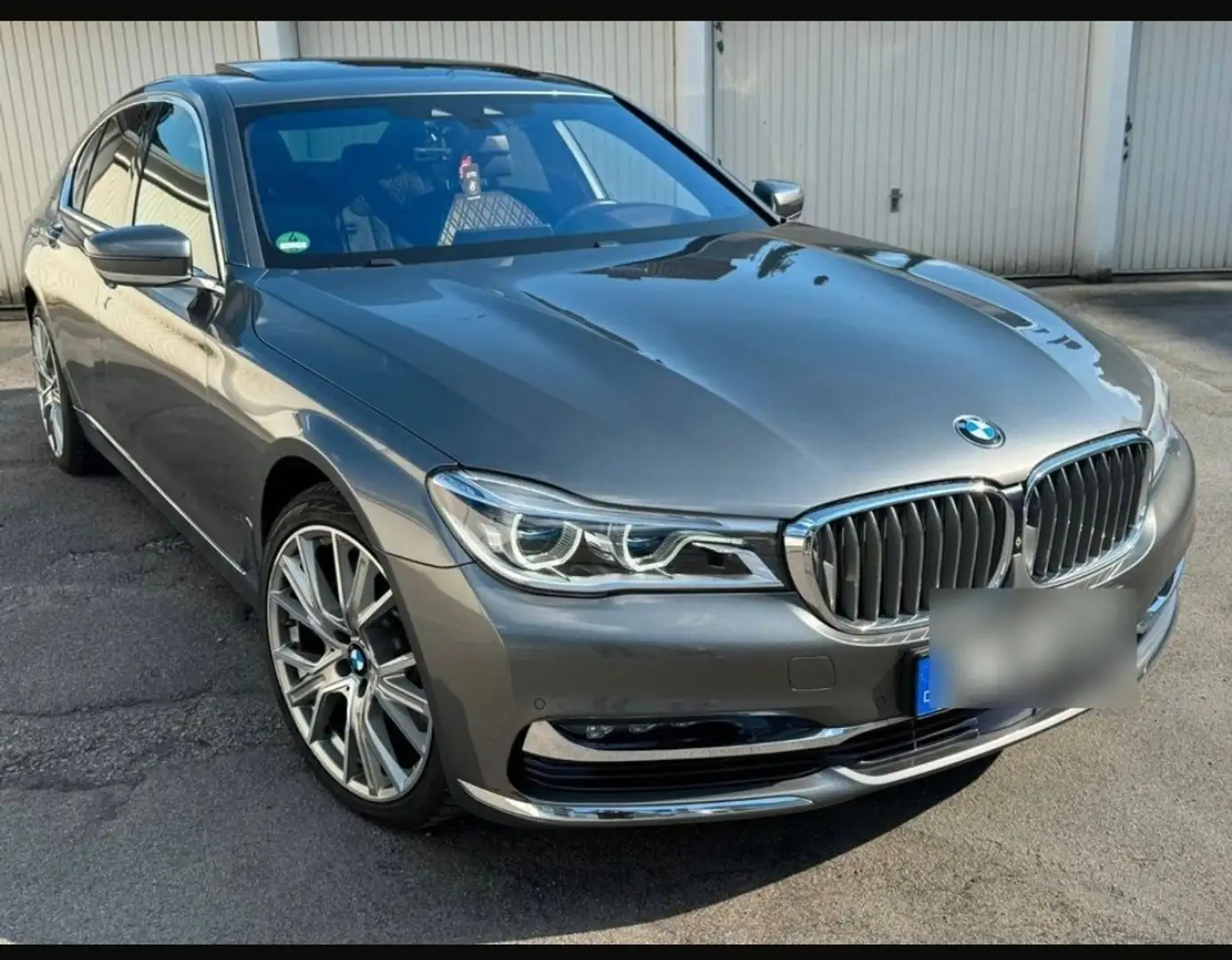 BMW 750 750i xDrive Gris - 2