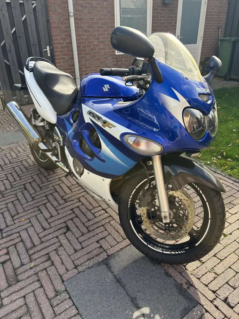 Suzuki GSX 600 GSX600F KATANA Blauw - 1