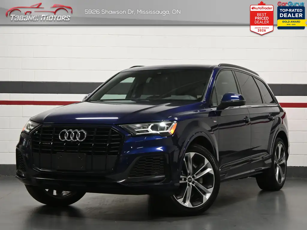 2022 Audi Q7 Progressiv S-Line 360CAM Ambient Lighting Navigat