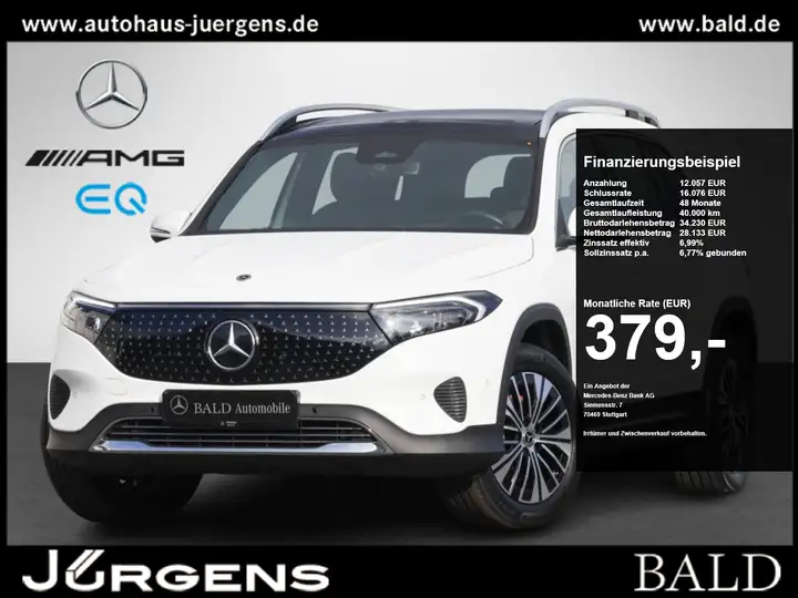 Mercedes-Benz EQB 250 + Electr-Art/Pano/7.Sitzer/Distr/Keyl/Amb