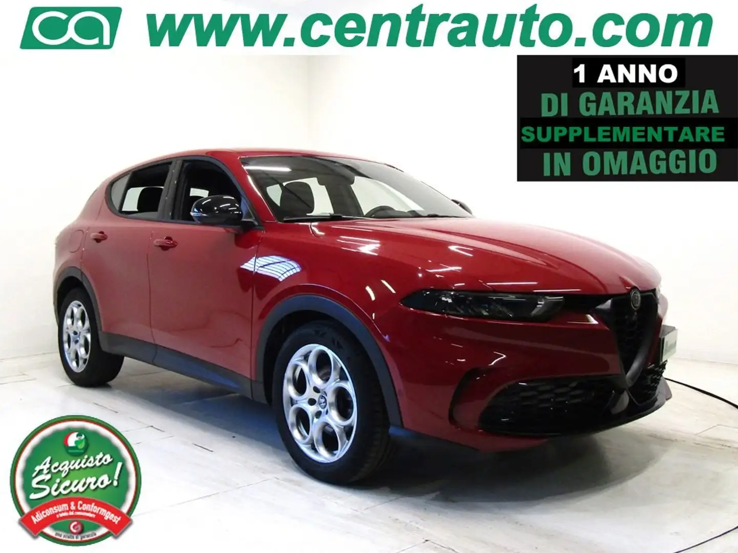 Alfa Romeo Tonale 1.6 diesel TCT6 Sprint Aut. 130CV Rouge - 1