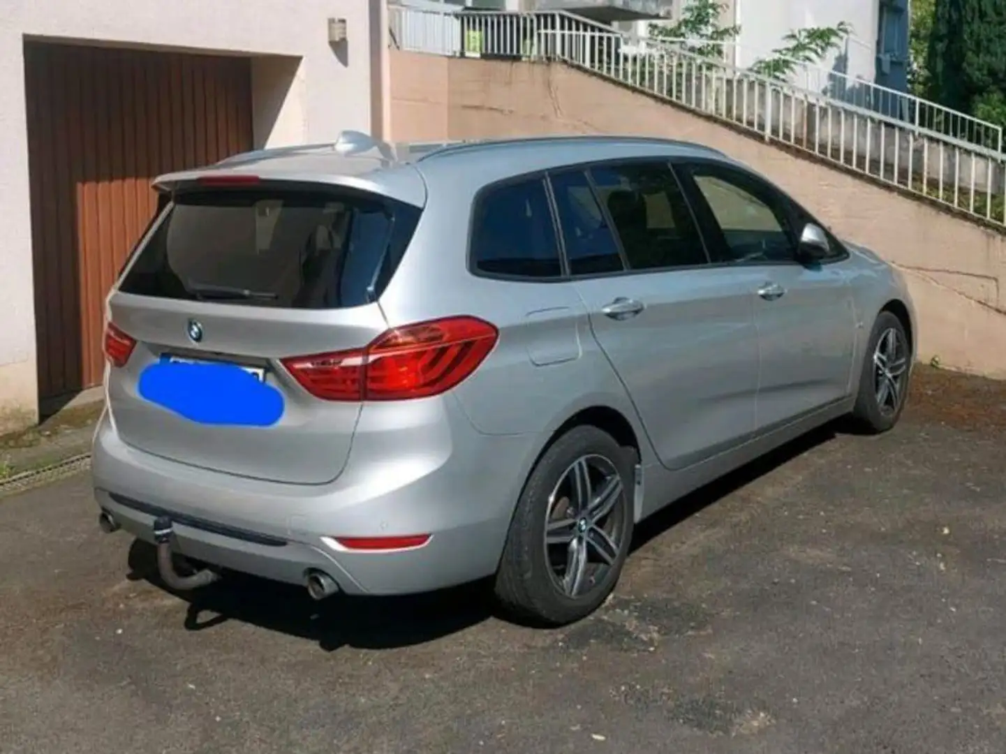 BMW 220 220d Gran Tourer Aut. Sport Line Argent - 2