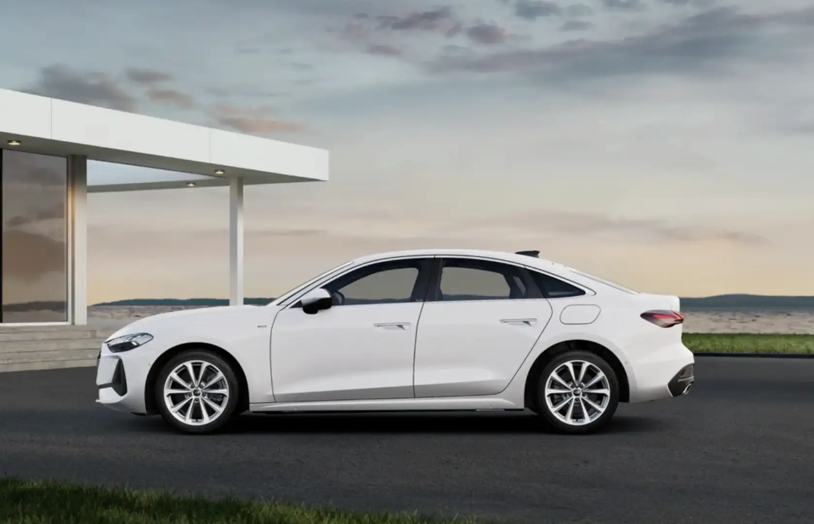 Audi A5 e-hybrid Business quattro S tronic 220kW Blanco - 2
