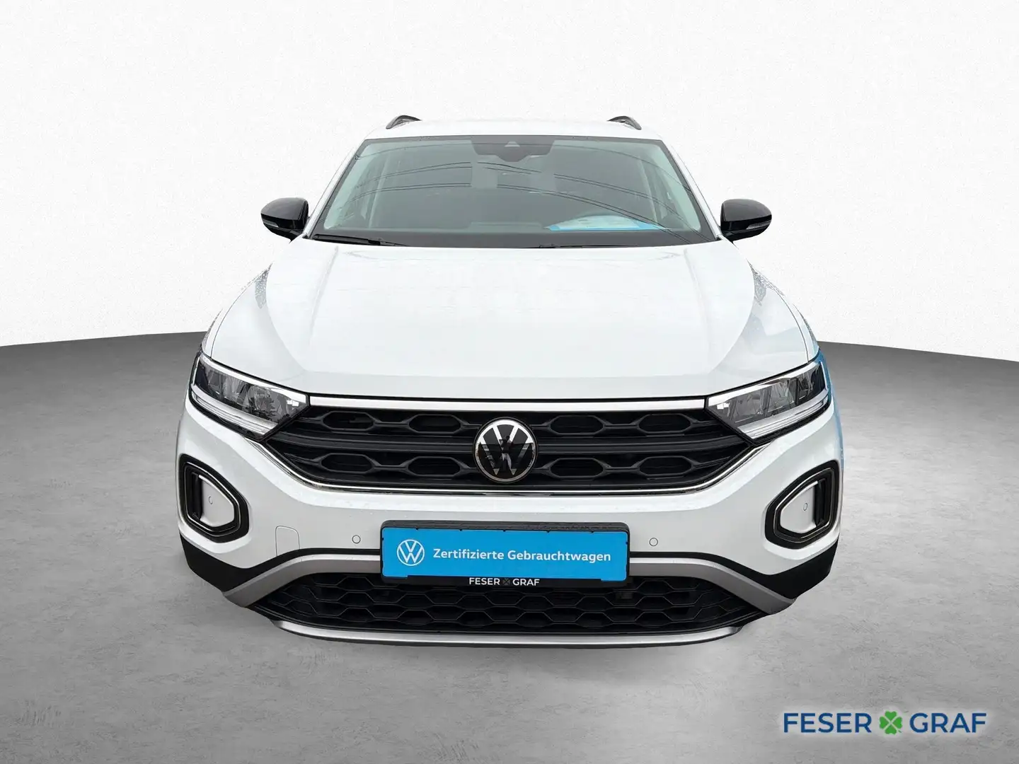 Volkswagen T-Roc 1.0 TSI Goal NAVI LED APP ACC PDC Weiß - 2
