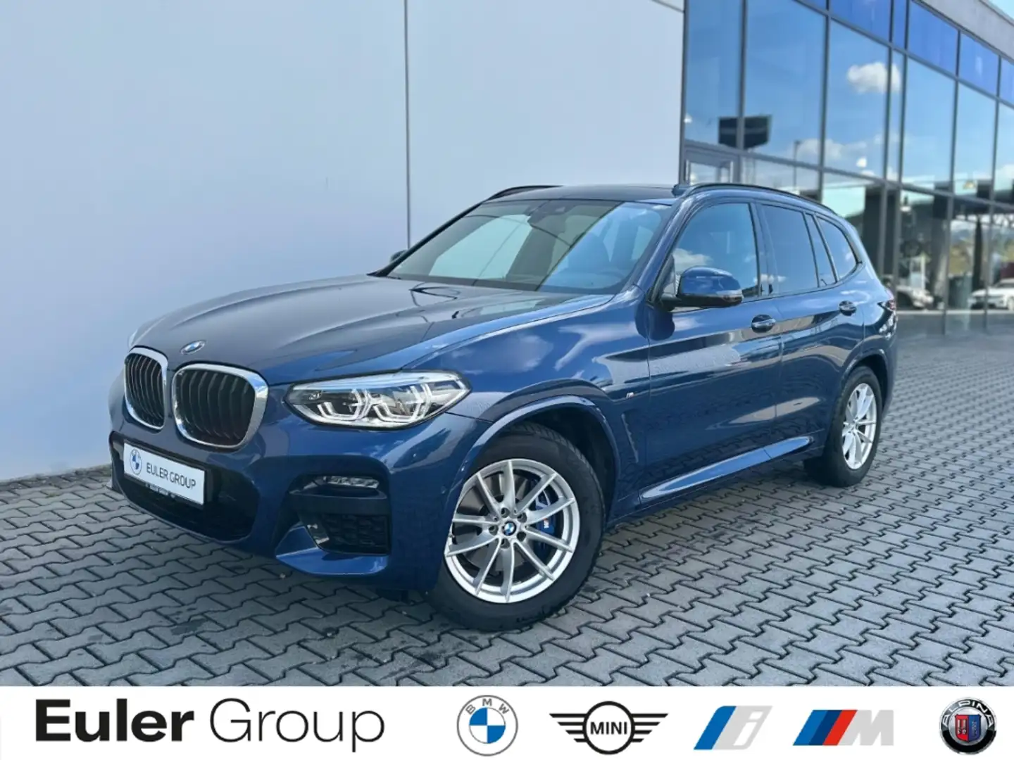 BMW X3 xDrive 30iA M-Sport PANO SHZ HUD HiFi Parkass Blau - 1