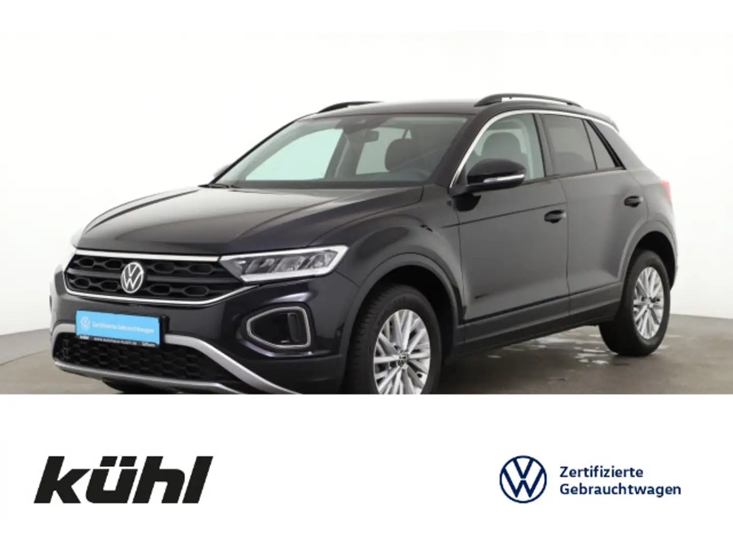 Volkswagen T-Roc 1.0 TSI Life LED App Navi Schwarz - 1