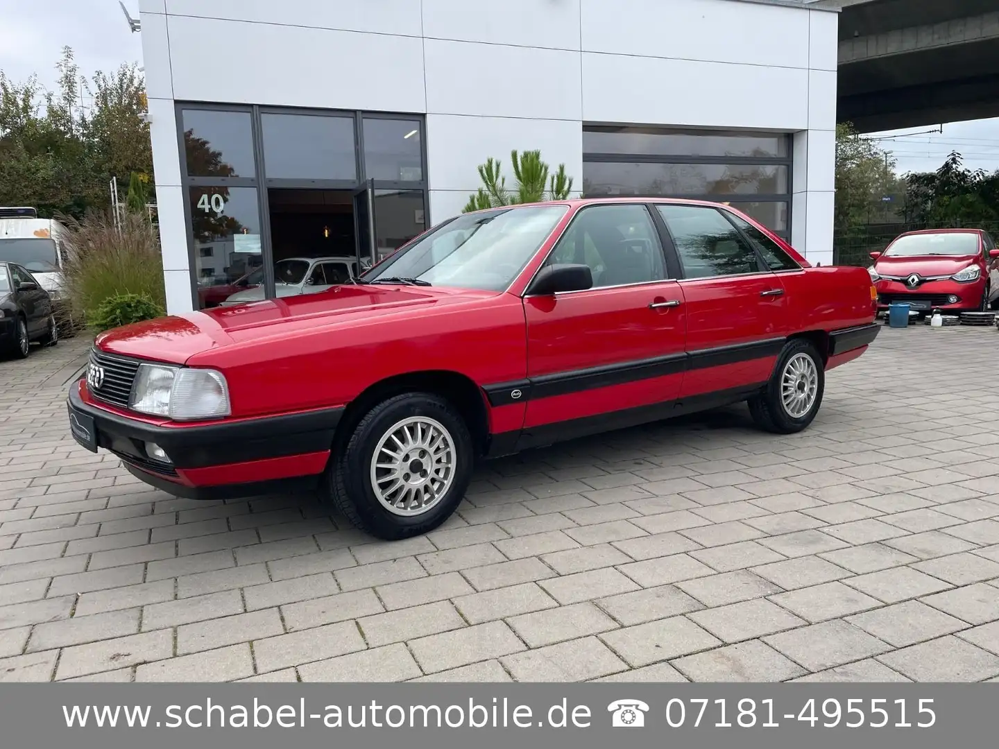Audi 100 CS 2.2l 5-Zylinder 141tkm H-Zul. TÜV NEU AHK Rood - 1
