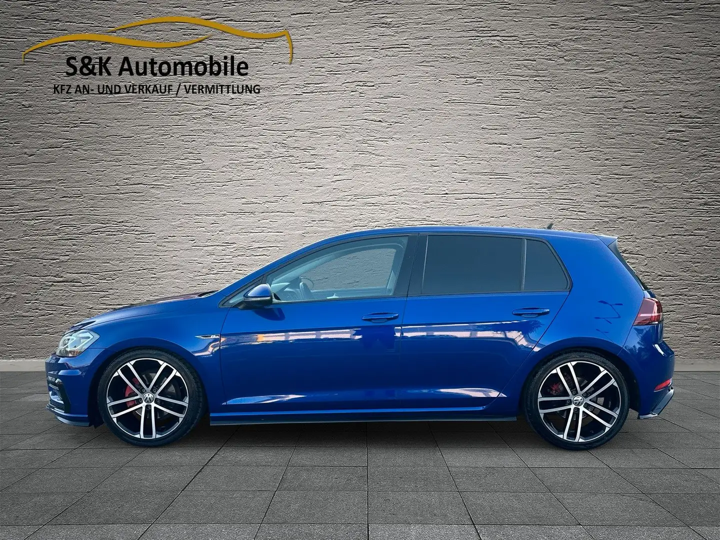 Volkswagen Golf VII 7 Lim. R Line/DSG/MASSAGE/LED/ACC/LAPIZ Blau - 2