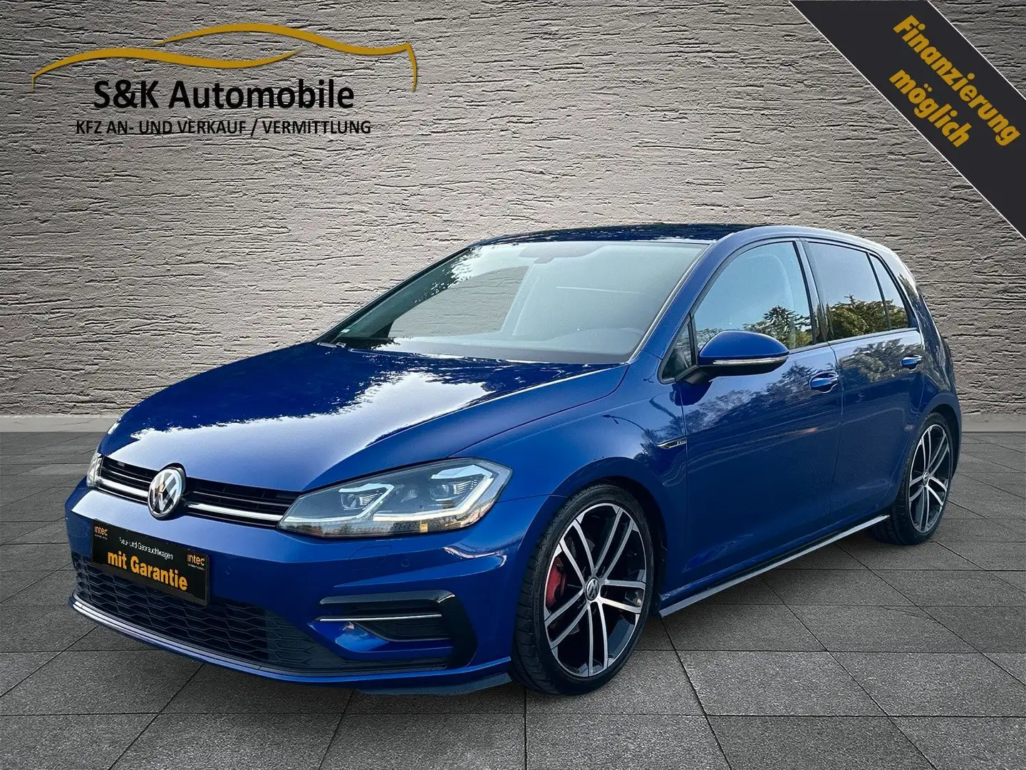 Volkswagen Golf VII 7 Lim. R Line/DSG/MASSAGE/LED/ACC/LAPIZ Blau - 1