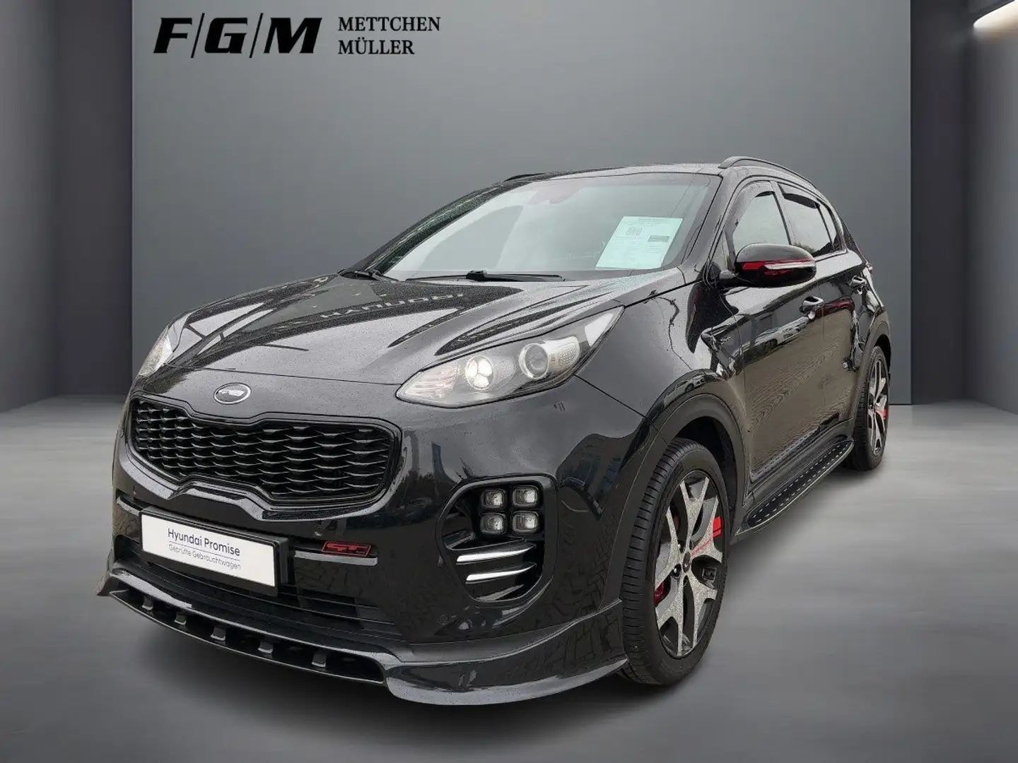 Kia Sportage 1.6 GT Line Sitzhz|Kam|Keyless|LMF|Navi Schwarz - 1