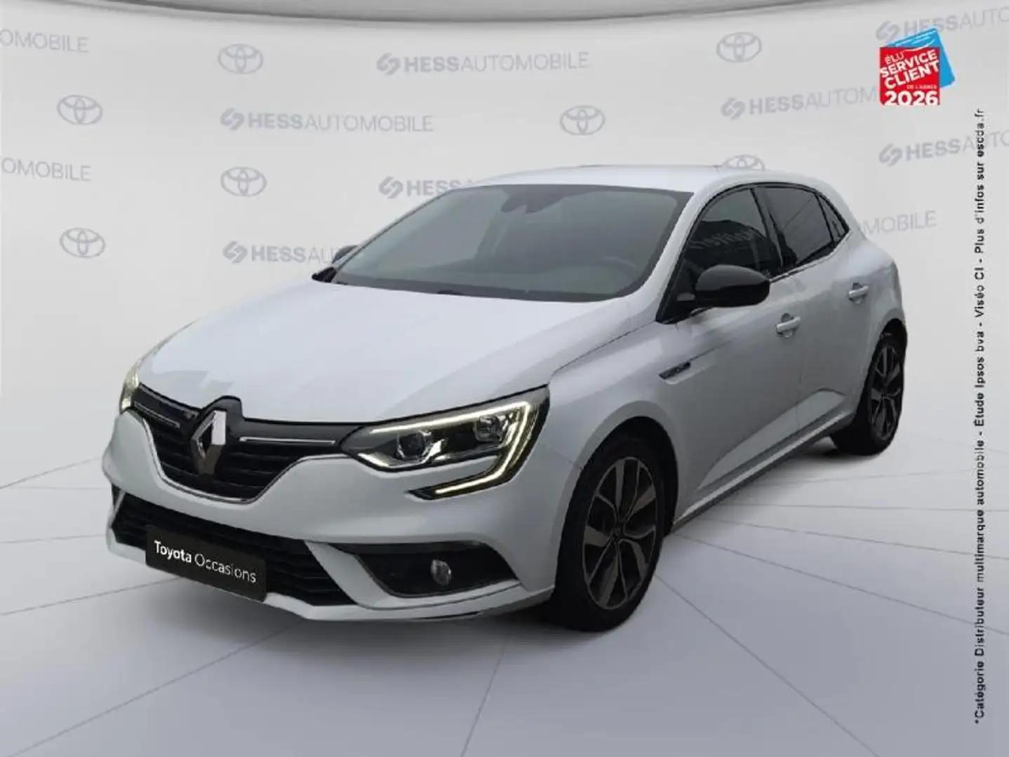 Renault Megane 1.2 TCe 100ch energy Limited Blanc - 1