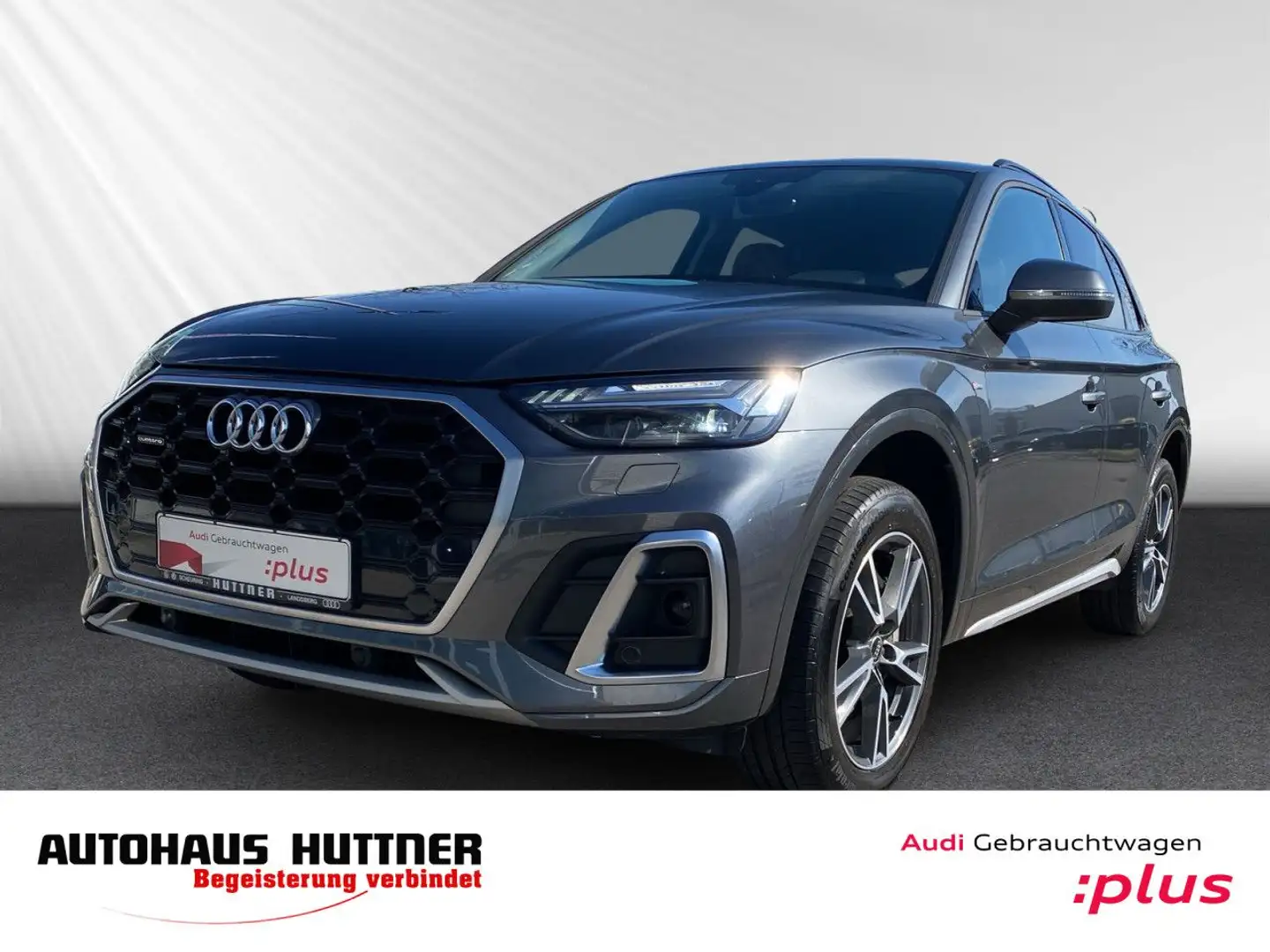 Audi Q5 50 TDI quattro S line tiptronic Matrix Navi LED Gris - 1