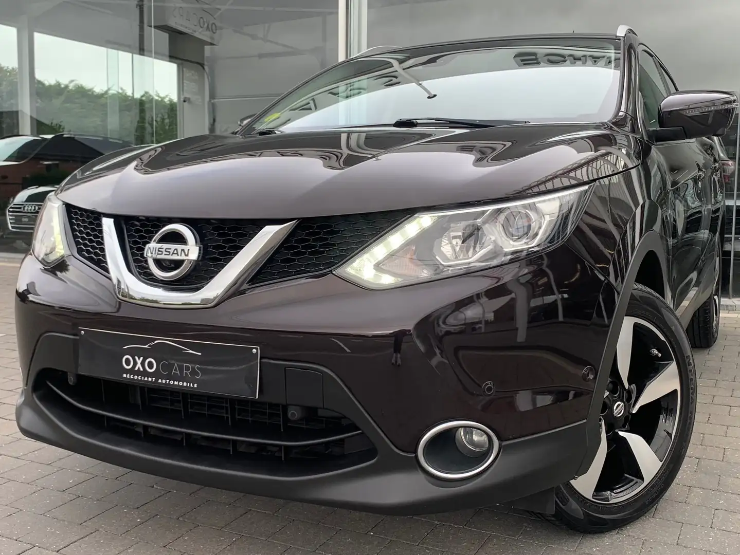 Nissan Qashqai 1.5 DCI / Xenon / Gps / Cuir / Camera 360 / Euro 6 Mauve - 1