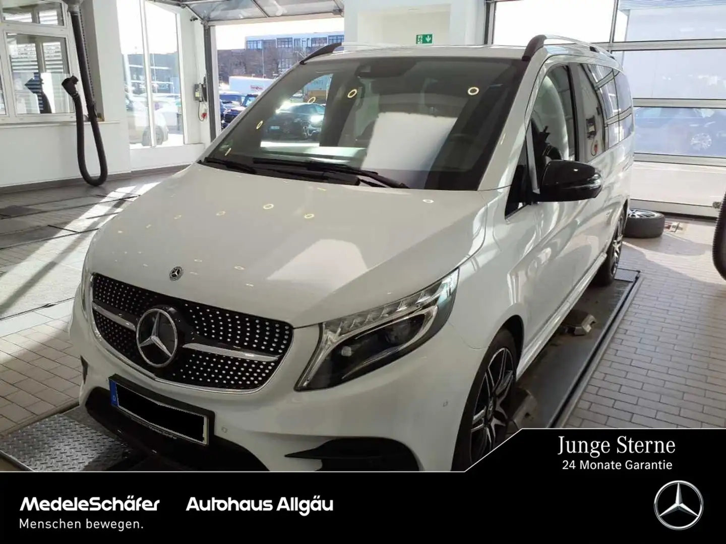 Mercedes-Benz V 300 V 300 KOMPAKT EDITION AMG DISTRONIC NIGHT NAVI LED Weiß - 1