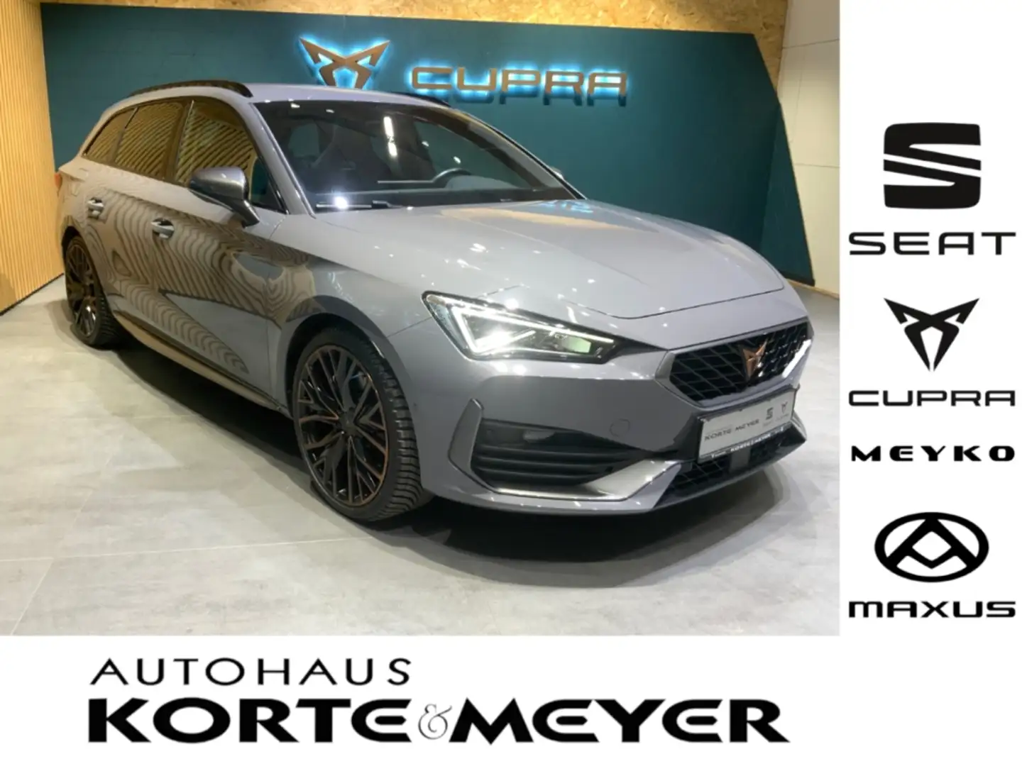 CUPRA Leon Sportstourer VZ e-Hybrid DSG +Elktr. AHK Grijs - 1