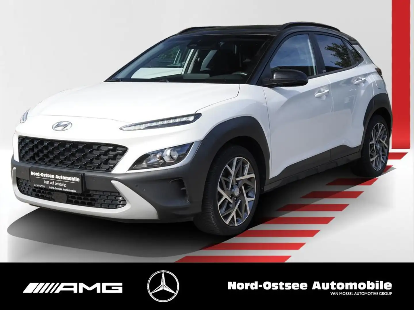 Hyundai KONA 1.6 GDI TREND 2WD  SHZ LED DAB Wit - 1