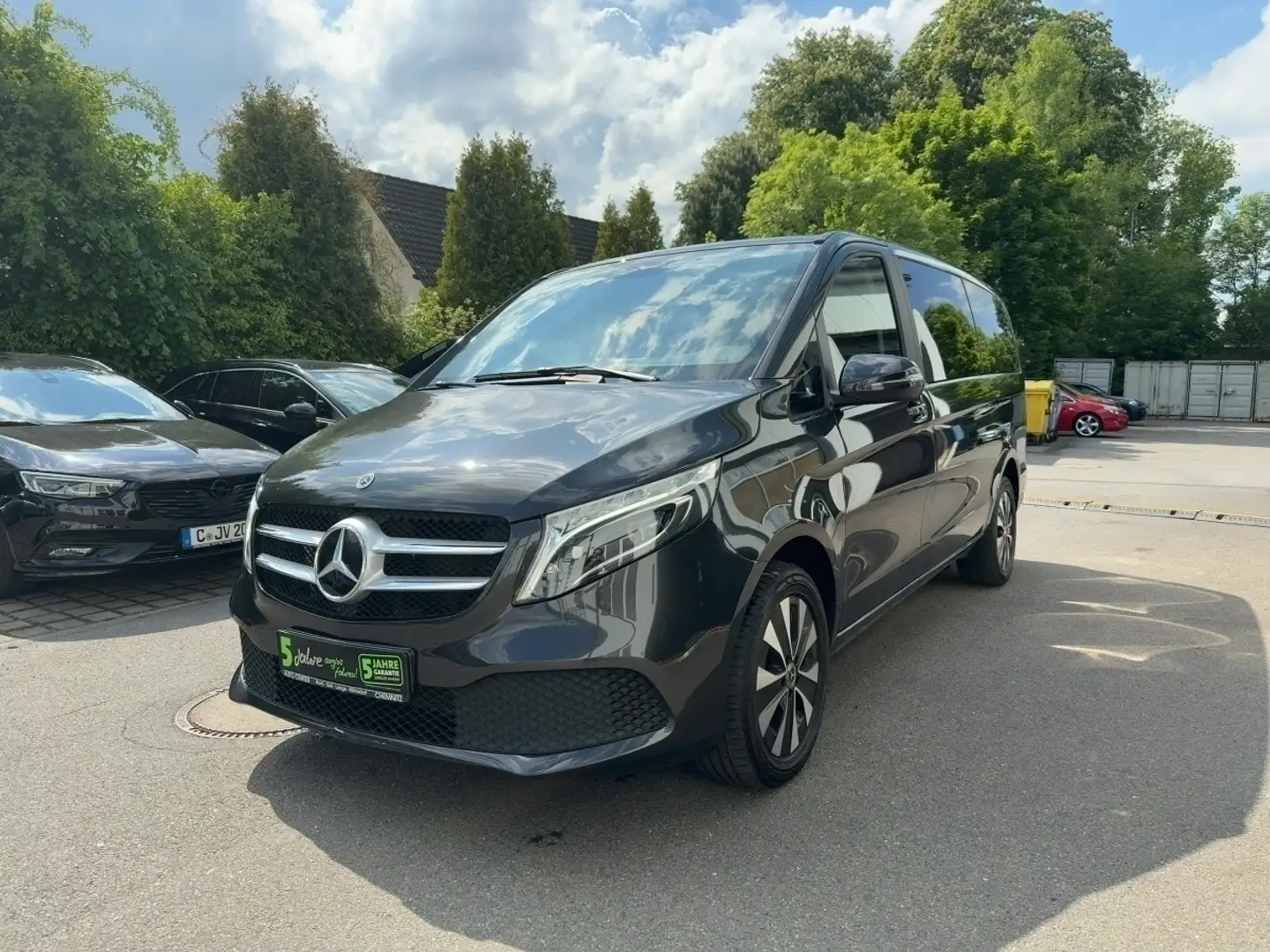 Mercedes-Benz V 250 d GTronic-9 lang Edition BILED/Navi/AHK/KAM Grigio - 2