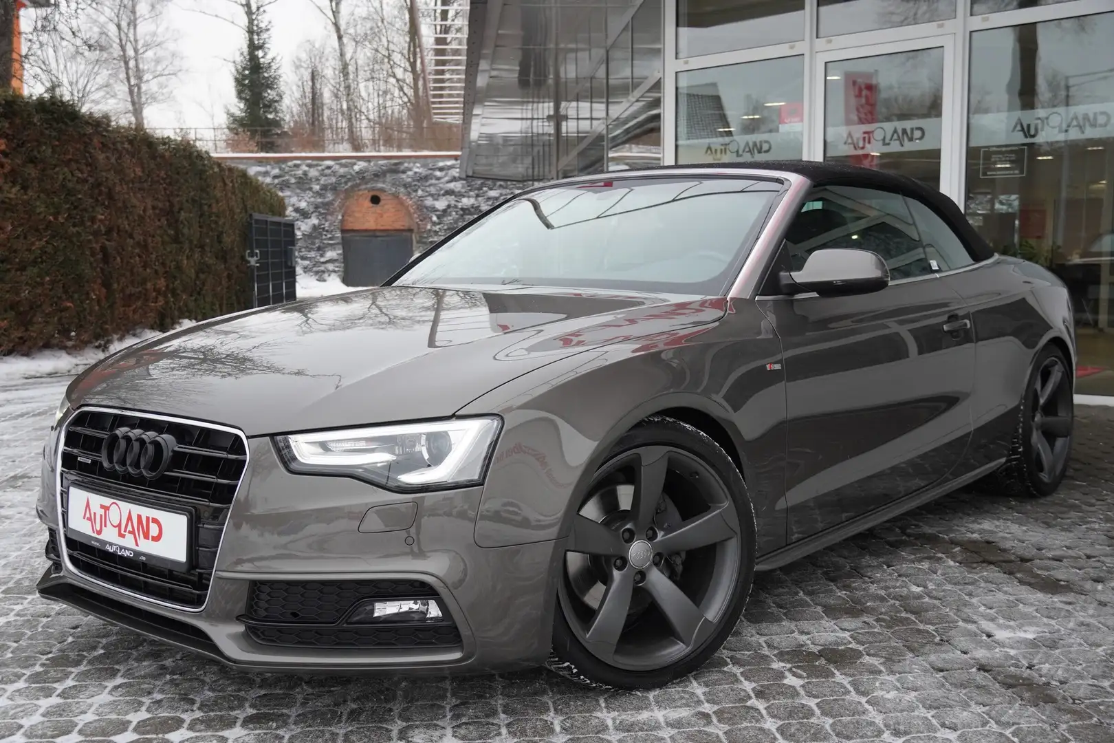 Audi A5 Cabrio 2.0 TFSI quattro Bi-Xenon Memory Navi Gris - 1